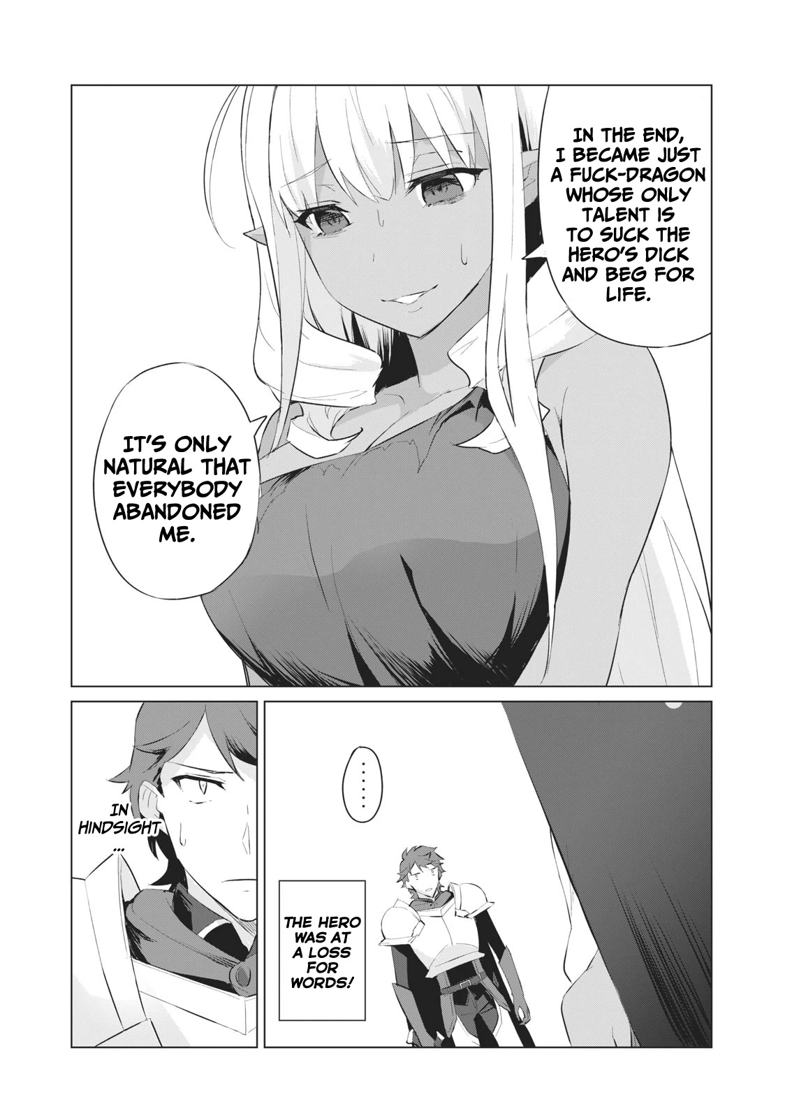 A Story About a Hero Exterminating a Dragon-Class Beautiful Girl Demon Queen, Who Has Very Low Self-Esteem, With Love! Chapter 1 page 12 - Chapter 1