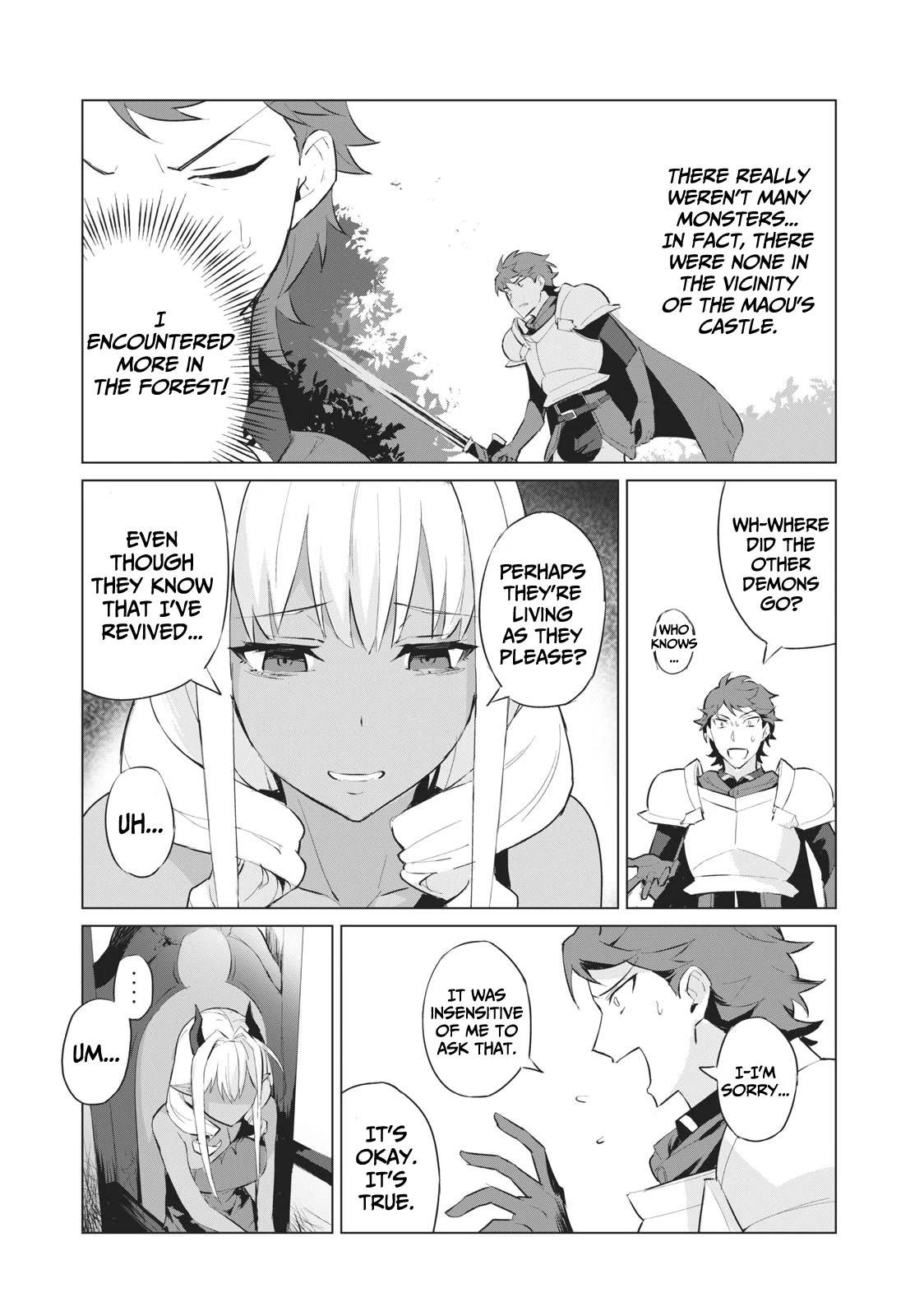 A Story About a Hero Exterminating a Dragon-Class Beautiful Girl Demon Queen, Who Has Very Low Self-Esteem, With Love! Chapter 1 page 13 - Chapter 1
