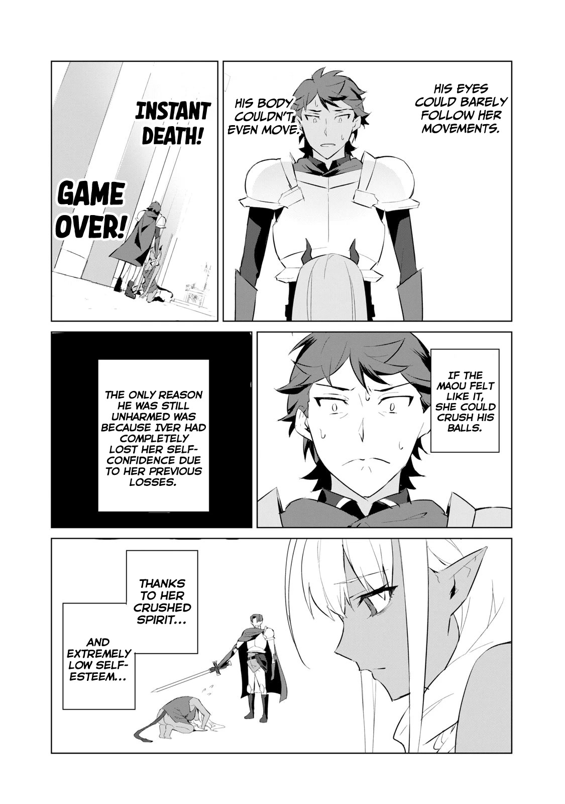 A Story About a Hero Exterminating a Dragon-Class Beautiful Girl Demon Queen, Who Has Very Low Self-Esteem, With Love! Chapter 1 page 22 - Chapter 1
