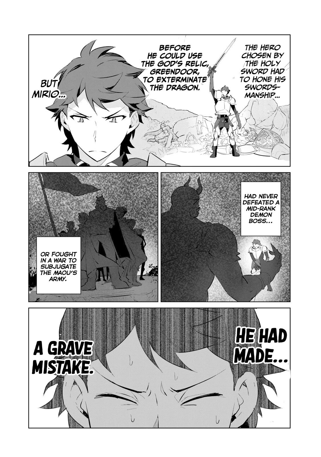 A Story About a Hero Exterminating a Dragon-Class Beautiful Girl Demon Queen, Who Has Very Low Self-Esteem, With Love! Chapter 1 page 24 - Chapter 1