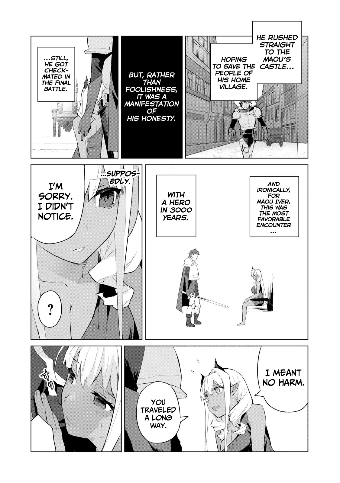 A Story About a Hero Exterminating a Dragon-Class Beautiful Girl Demon Queen, Who Has Very Low Self-Esteem, With Love! Chapter 1 page 25 - Chapter 1