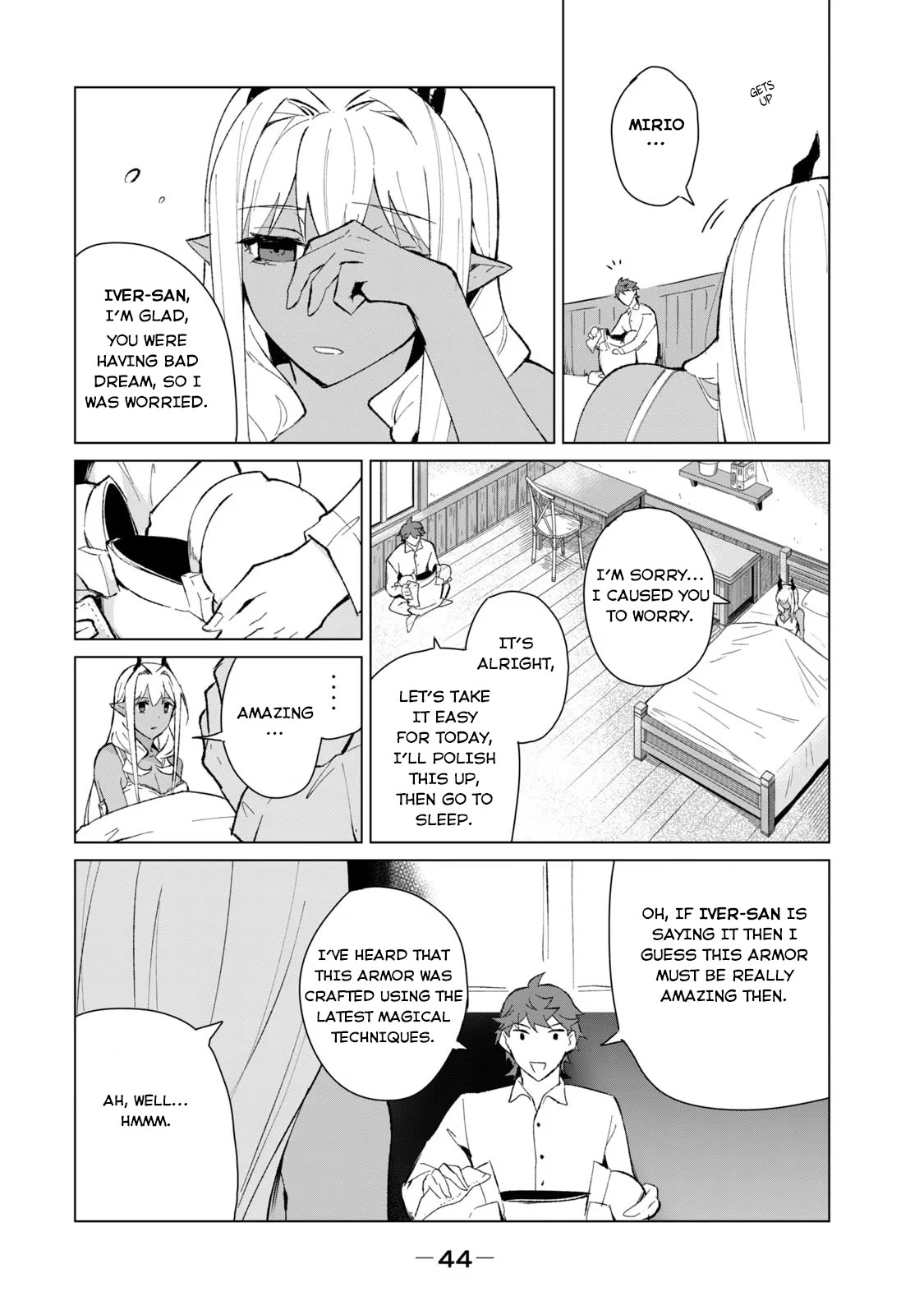 A Story About a Hero Exterminating a Dragon-Class Beautiful Girl Demon Queen, Who Has Very Low Self-Esteem, With Love! Chapter 10 page 10 - Chapter 10: The Man of the High Wall