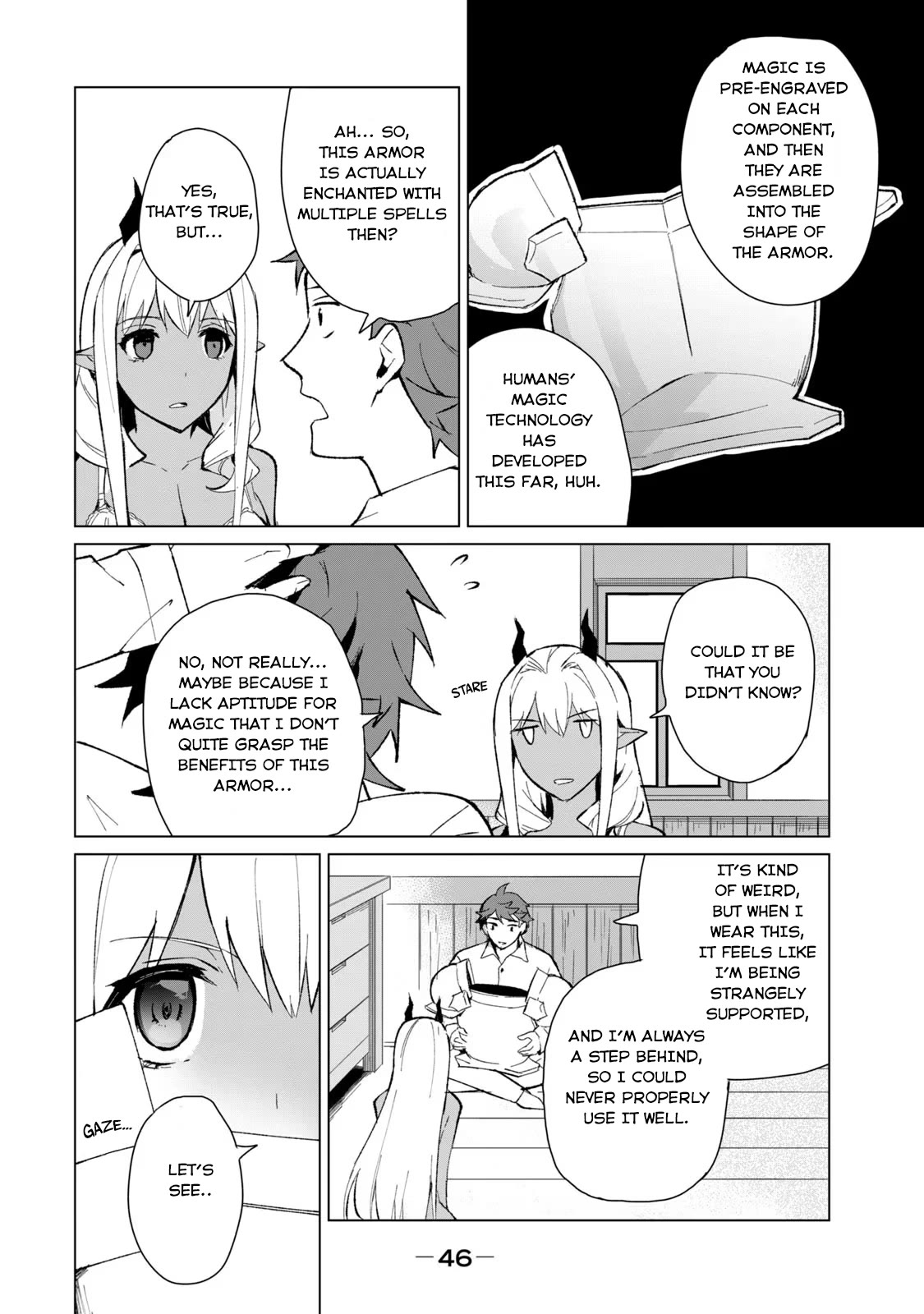 A Story About a Hero Exterminating a Dragon-Class Beautiful Girl Demon Queen, Who Has Very Low Self-Esteem, With Love! Chapter 10 page 12 - Chapter 10: The Man of the High Wall