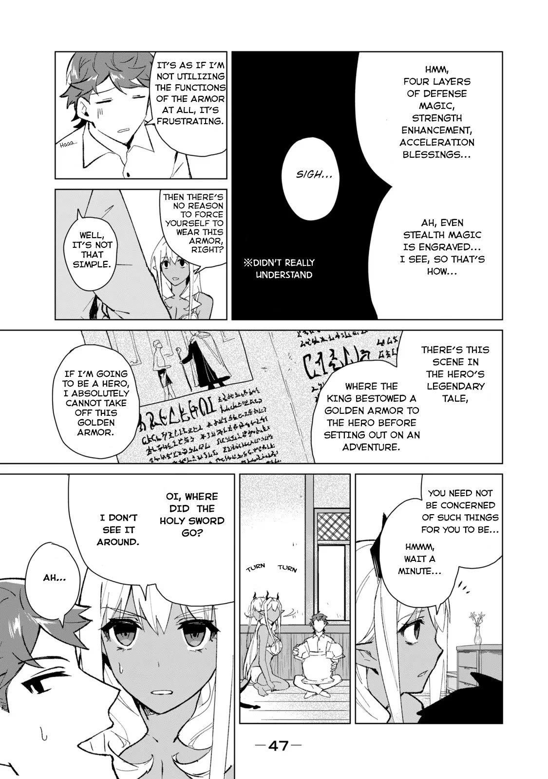 A Story About a Hero Exterminating a Dragon-Class Beautiful Girl Demon Queen, Who Has Very Low Self-Esteem, With Love! Chapter 10 page 13 - Chapter 10: The Man of the High Wall
