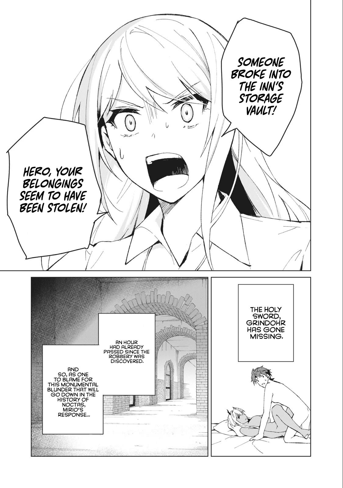 A Story About a Hero Exterminating a Dragon-Class Beautiful Girl Demon Queen, Who Has Very Low Self-Esteem, With Love! Chapter 12 page 8 - Chapter 12
