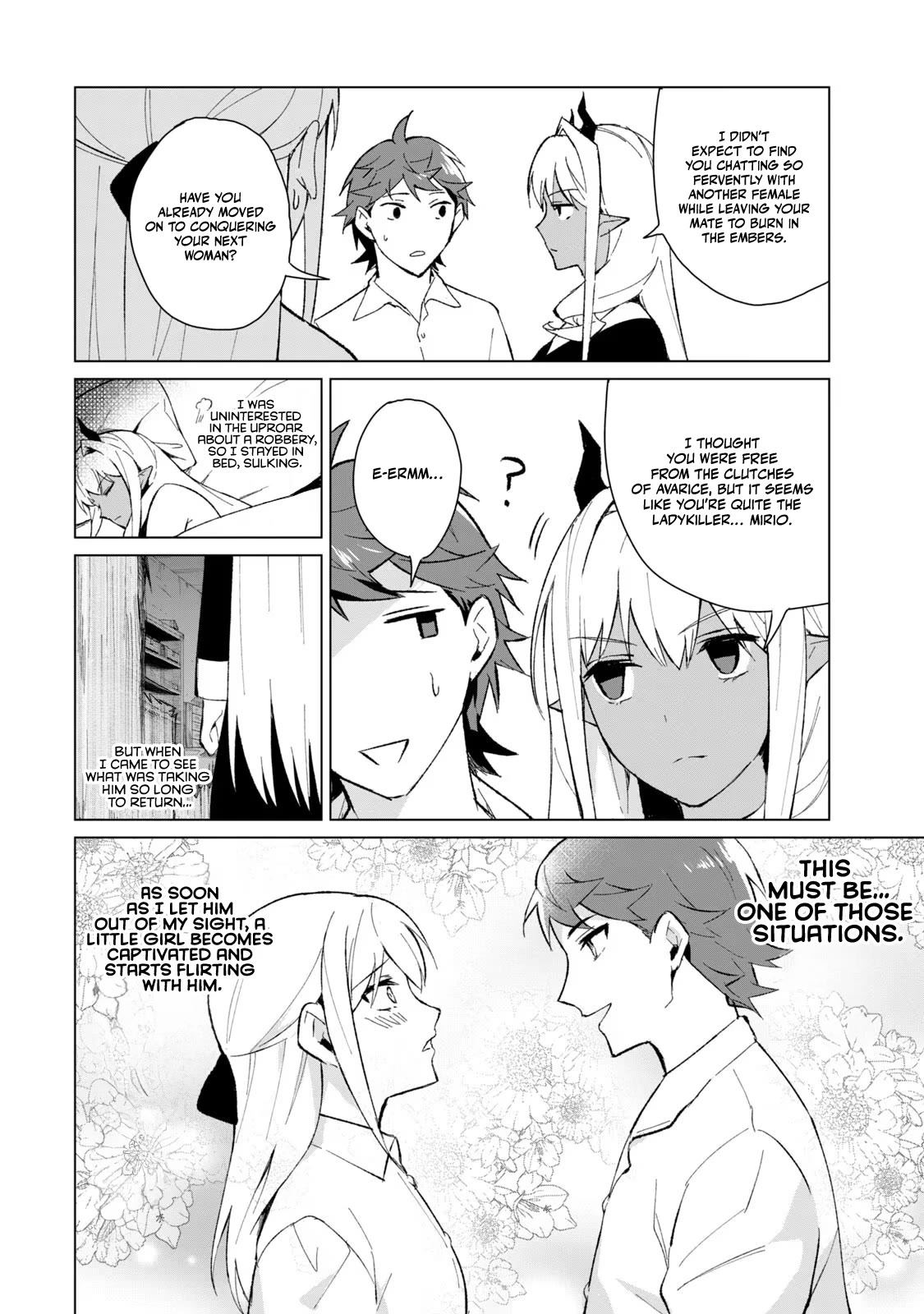 A Story About a Hero Exterminating a Dragon-Class Beautiful Girl Demon Queen, Who Has Very Low Self-Esteem, With Love! Chapter 13 page 3 - Chapter 13