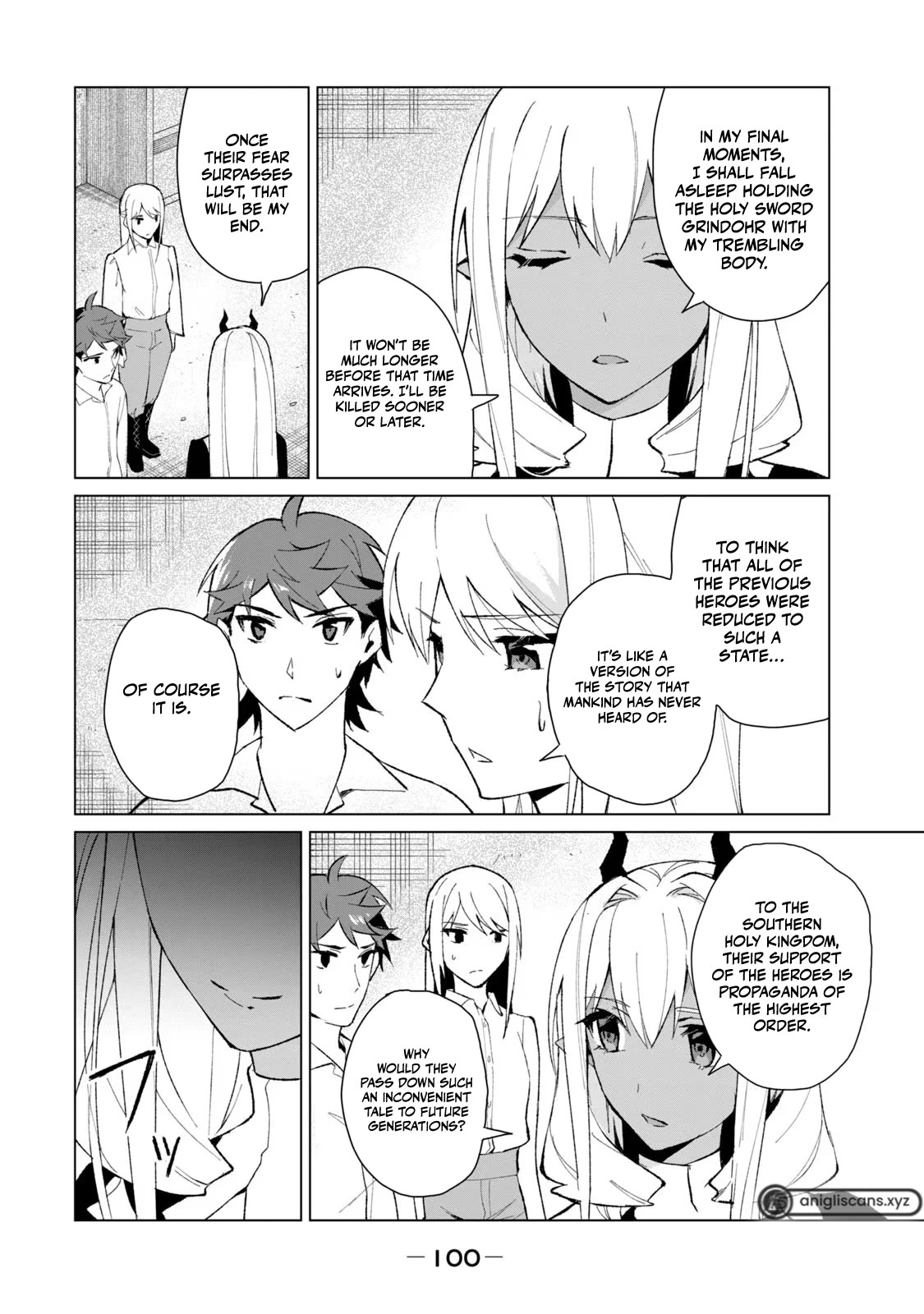 A Story About a Hero Exterminating a Dragon-Class Beautiful Girl Demon Queen, Who Has Very Low Self-Esteem, With Love! Chapter 14 page 10 - Chapter 14