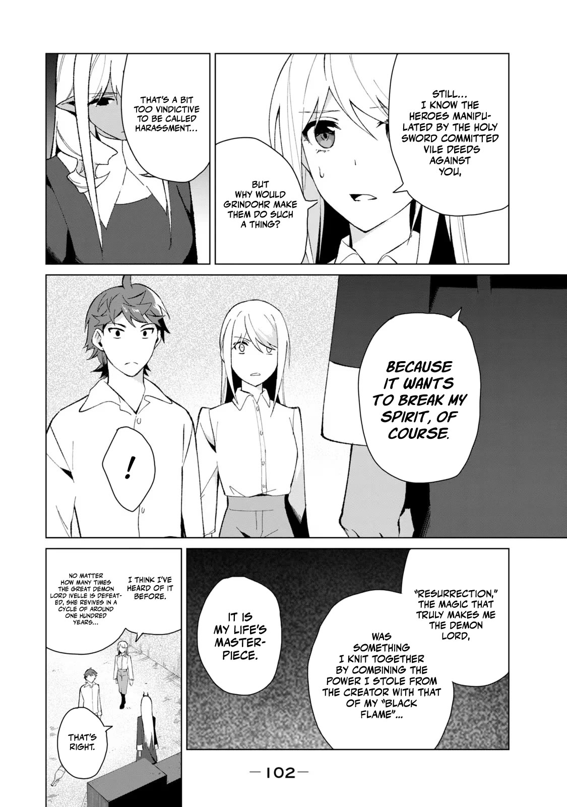 A Story About a Hero Exterminating a Dragon-Class Beautiful Girl Demon Queen, Who Has Very Low Self-Esteem, With Love! Chapter 14 page 12 - Chapter 14