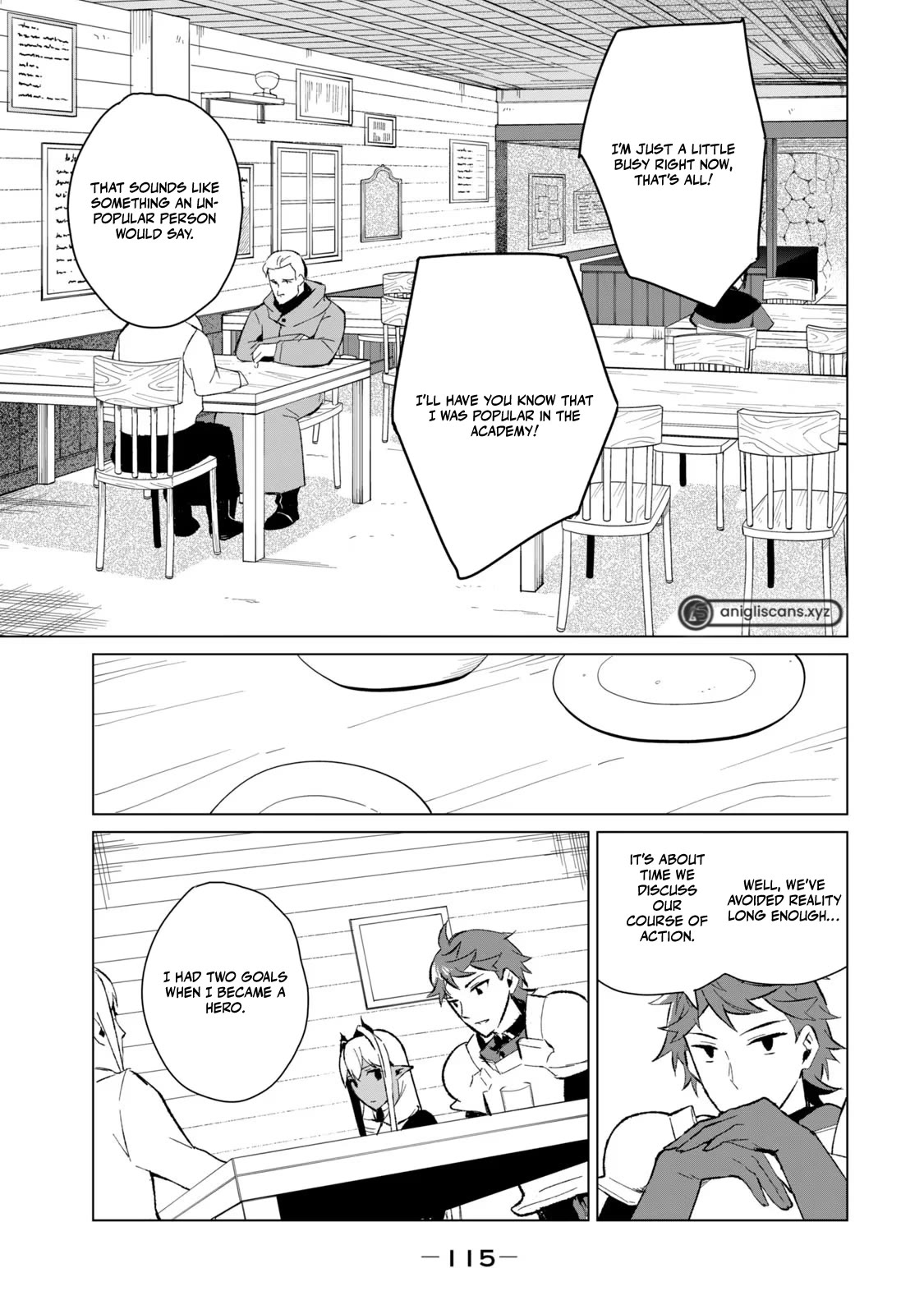 A Story About a Hero Exterminating a Dragon-Class Beautiful Girl Demon Queen, Who Has Very Low Self-Esteem, With Love! Chapter 15 page 6 - Chapter 15