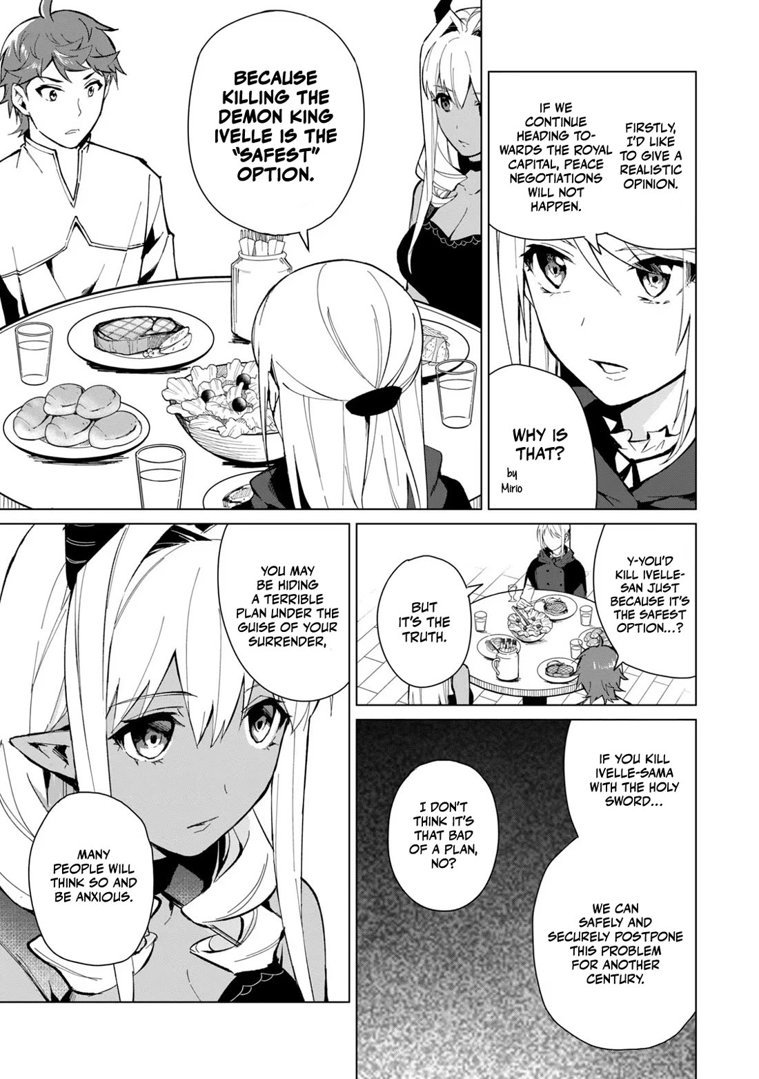 A Story About a Hero Exterminating a Dragon-Class Beautiful Girl Demon Queen, Who Has Very Low Self-Esteem, With Love! Chapter 18 page 10 - Chapter 18