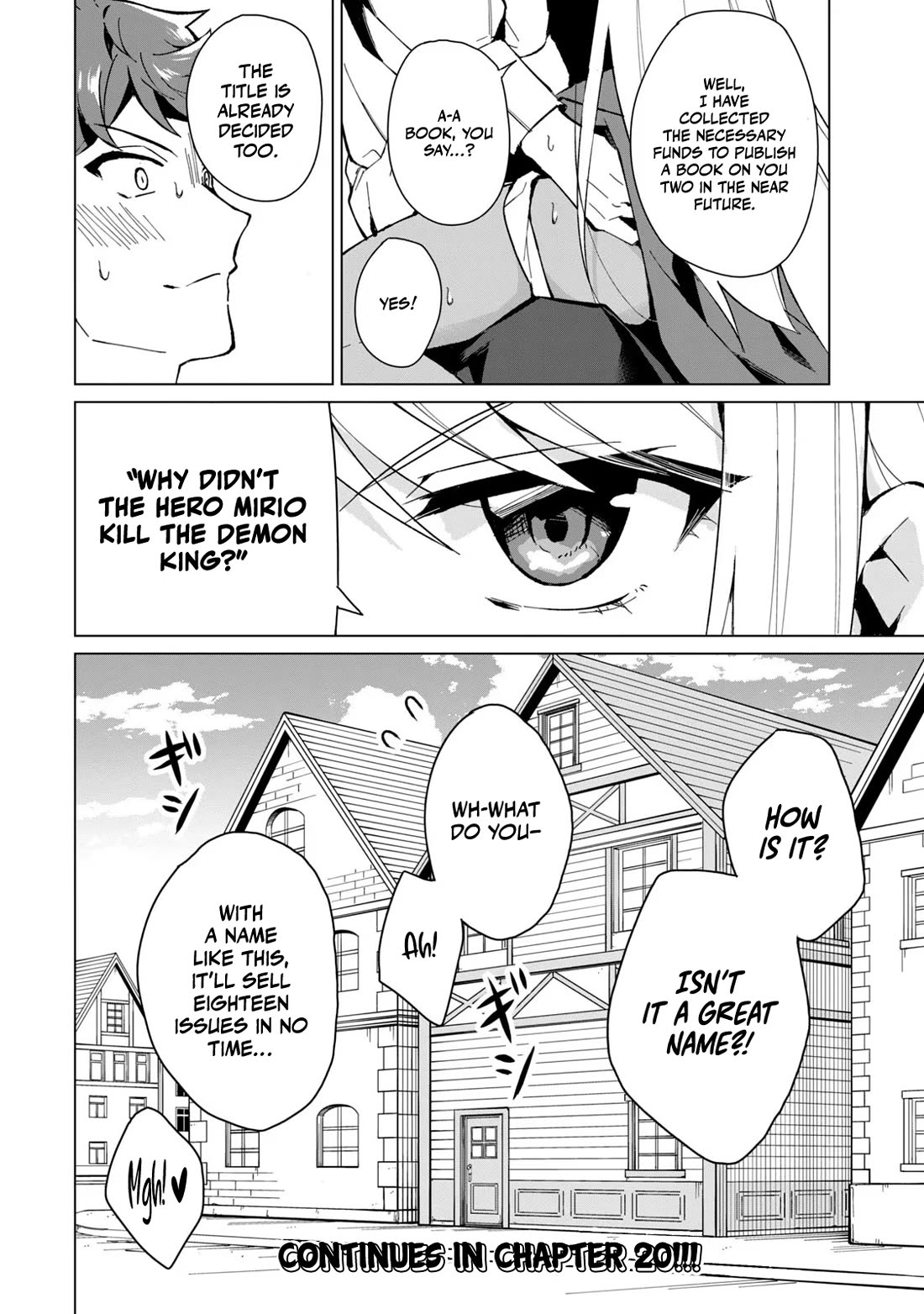 A Story About a Hero Exterminating a Dragon-Class Beautiful Girl Demon Queen, Who Has Very Low Self-Esteem, With Love! Chapter 19 page 17 - Chapter 19