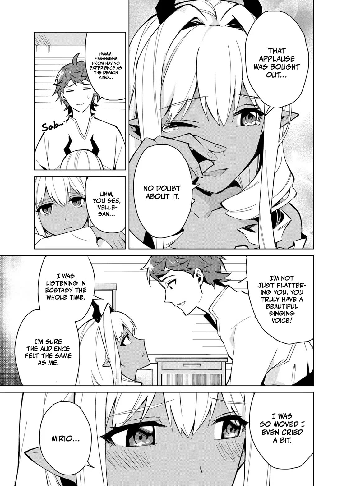 A Story About a Hero Exterminating a Dragon-Class Beautiful Girl Demon Queen, Who Has Very Low Self-Esteem, With Love! Chapter 19 page 8 - Chapter 19