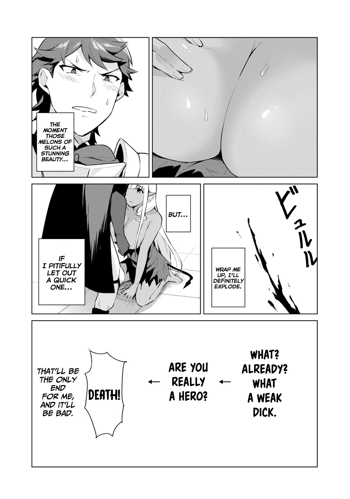 A Story About a Hero Exterminating a Dragon-Class Beautiful Girl Demon Queen, Who Has Very Low Self-Esteem, With Love! Chapter 2 page 12 - Chapter 2
