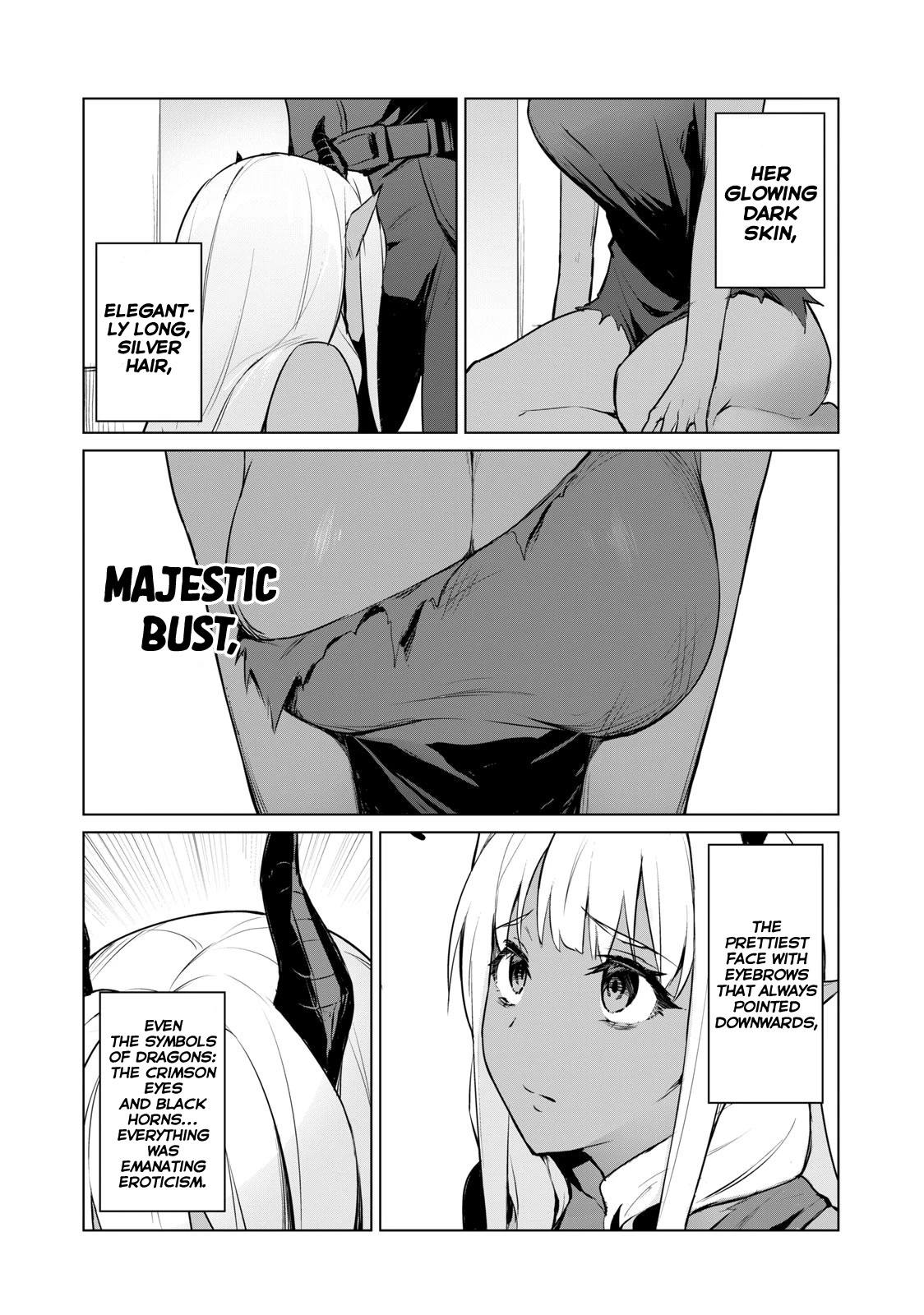 A Story About a Hero Exterminating a Dragon-Class Beautiful Girl Demon Queen, Who Has Very Low Self-Esteem, With Love! Chapter 2 page 3 - Chapter 2