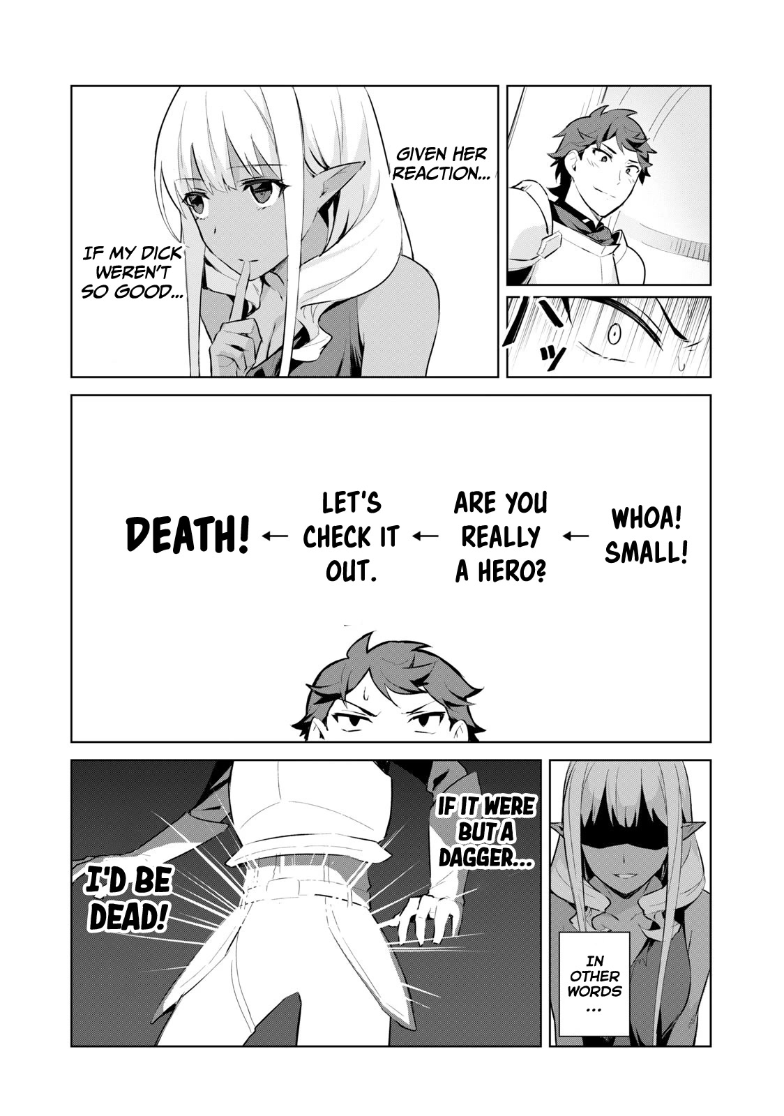 A Story About a Hero Exterminating a Dragon-Class Beautiful Girl Demon Queen, Who Has Very Low Self-Esteem, With Love! Chapter 2 page 8 - Chapter 2