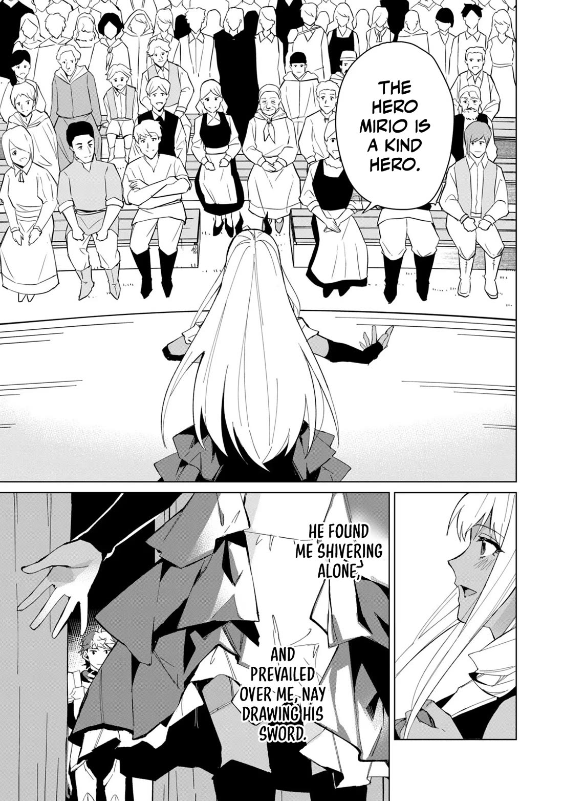 A Story About a Hero Exterminating a Dragon-Class Beautiful Girl Demon Queen, Who Has Very Low Self-Esteem, With Love! Chapter 20 page 8 - Chapter 20