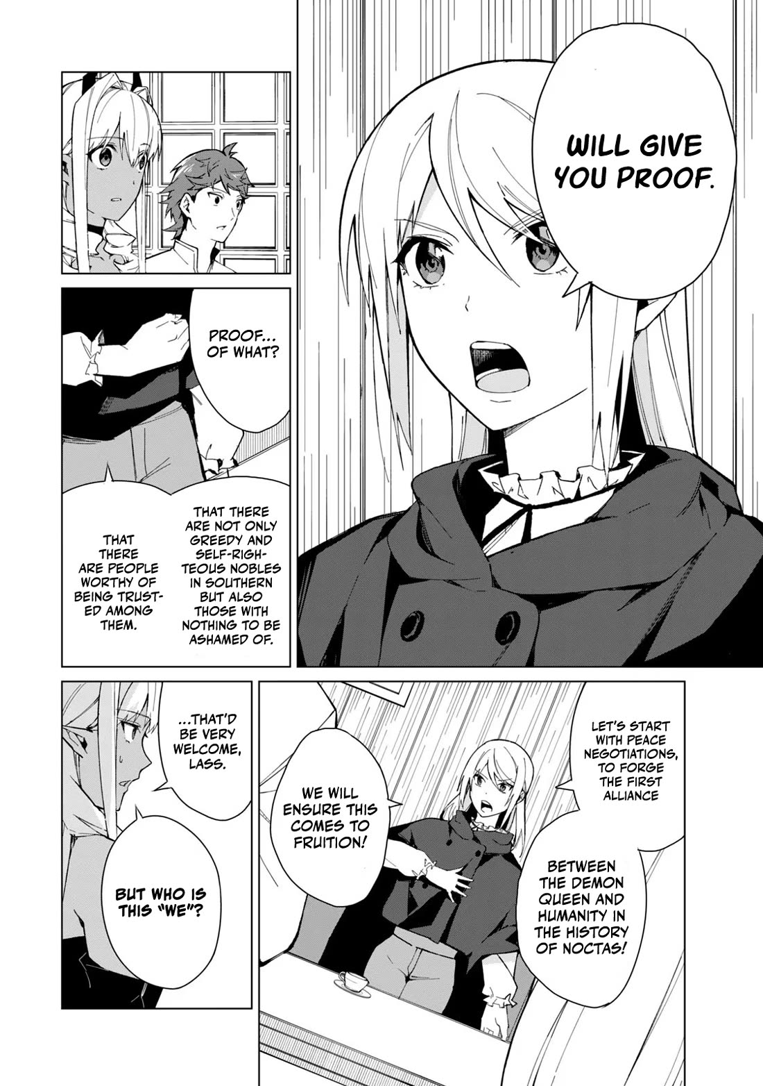 A Story About a Hero Exterminating a Dragon-Class Beautiful Girl Demon Queen, Who Has Very Low Self-Esteem, With Love! Chapter 21 page 5 - Chapter 21