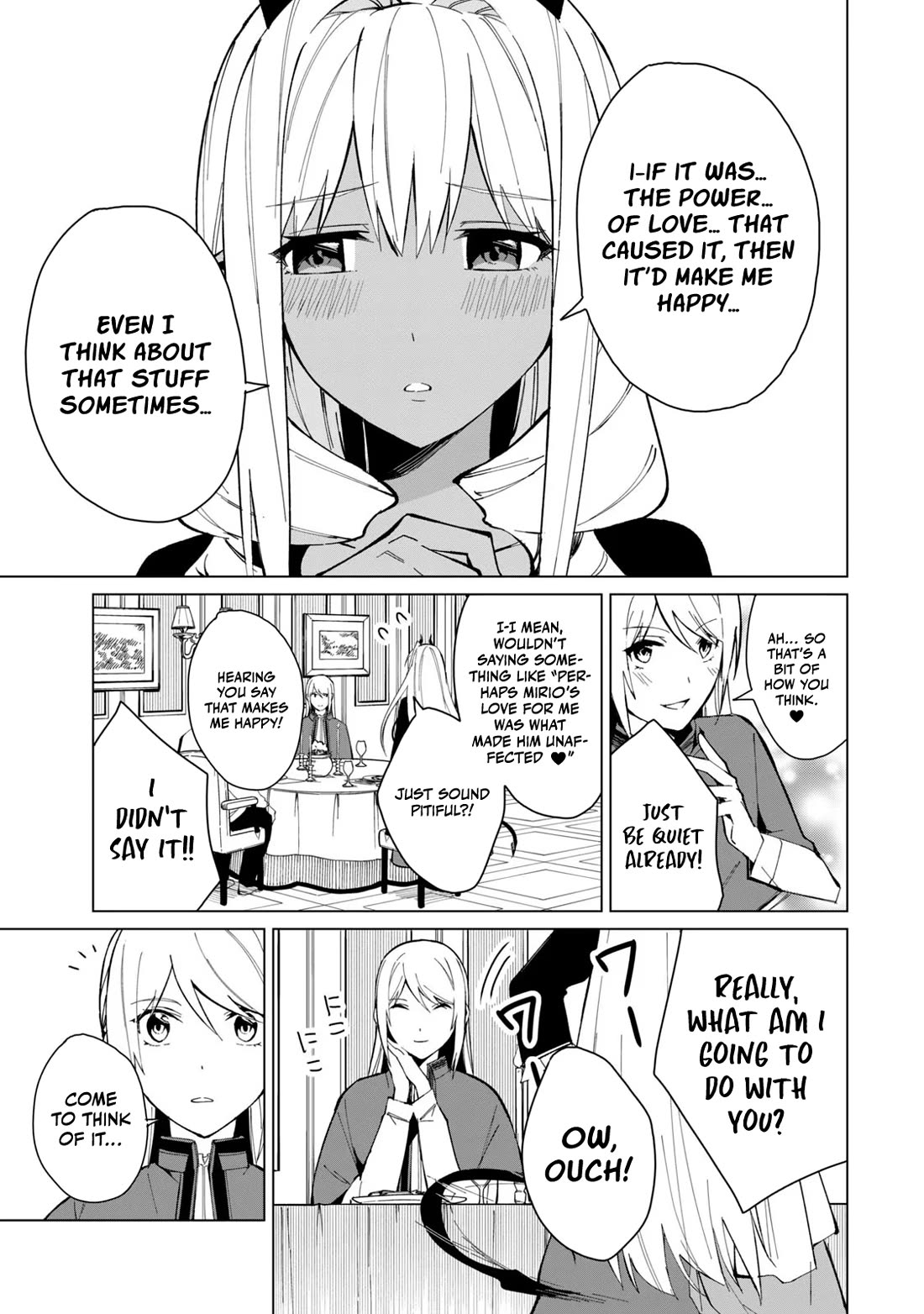 A Story About a Hero Exterminating a Dragon-Class Beautiful Girl Demon Queen, Who Has Very Low Self-Esteem, With Love! Chapter 22 page 8 - Chapter 22