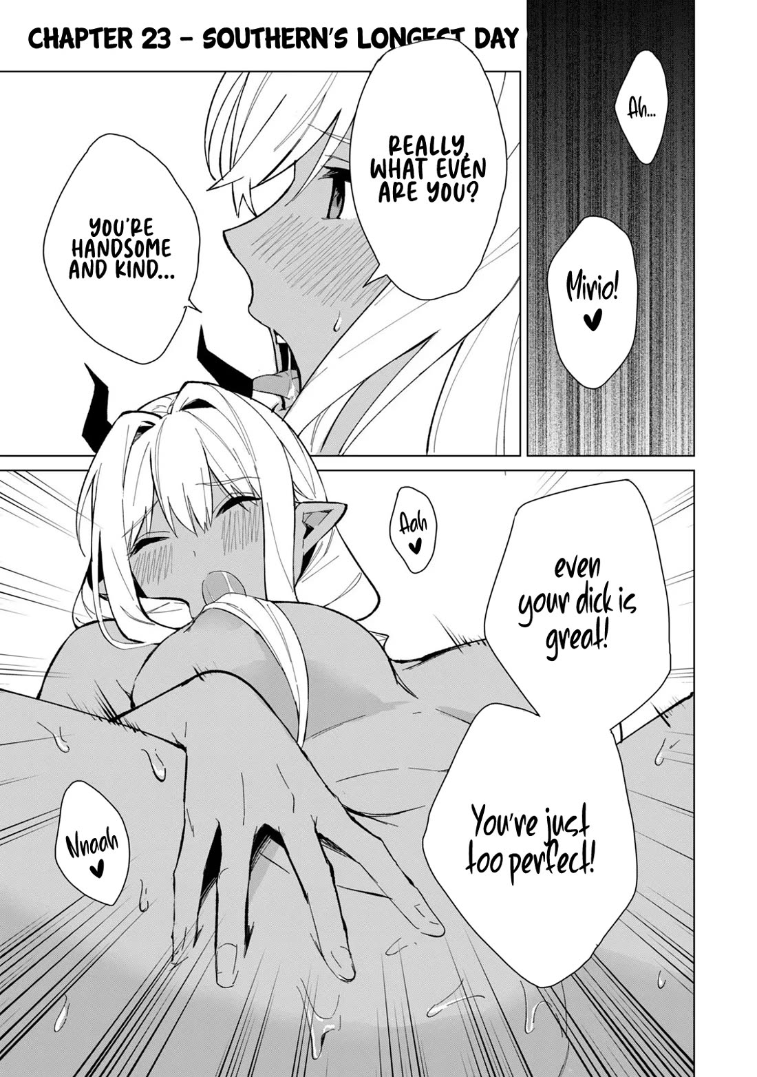 A Story About a Hero Exterminating a Dragon-Class Beautiful Girl Demon Queen, Who Has Very Low Self-Esteem, With Love! Chapter 23 page 2 - Chapter 23