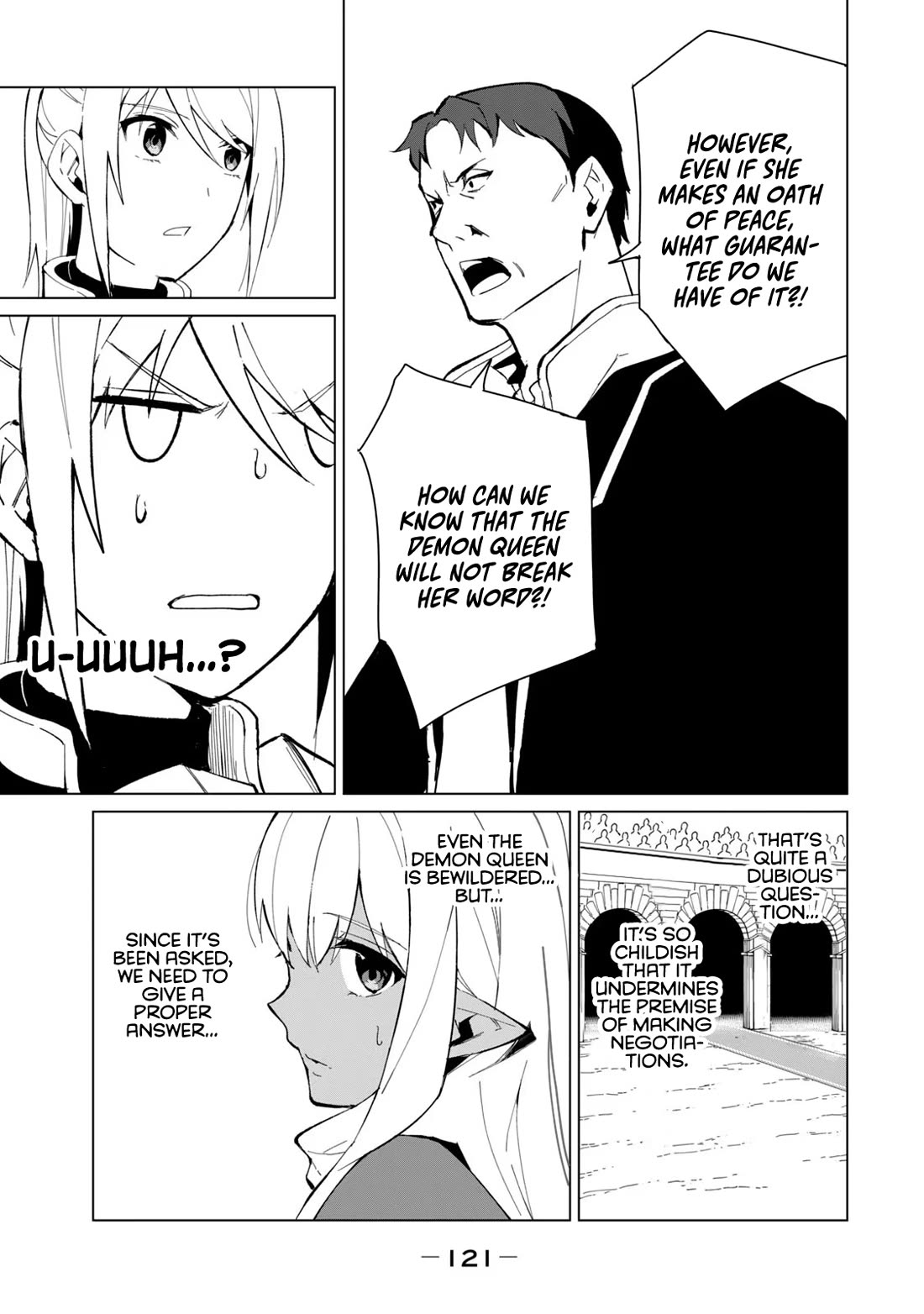 A Story About a Hero Exterminating a Dragon-Class Beautiful Girl Demon Queen, Who Has Very Low Self-Esteem, With Love! Chapter 24 page 8 - Chapter 24