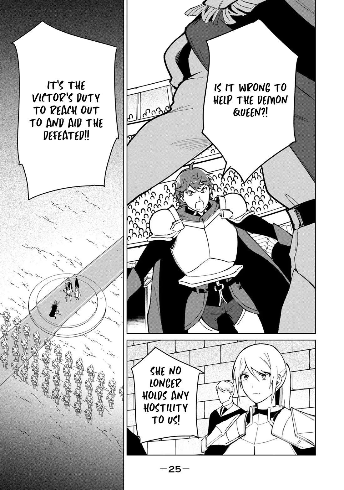 A Story About a Hero Exterminating a Dragon-Class Beautiful Girl Demon Queen, Who Has Very Low Self-Esteem, With Love! Chapter 27 page 8 - Chapter 27