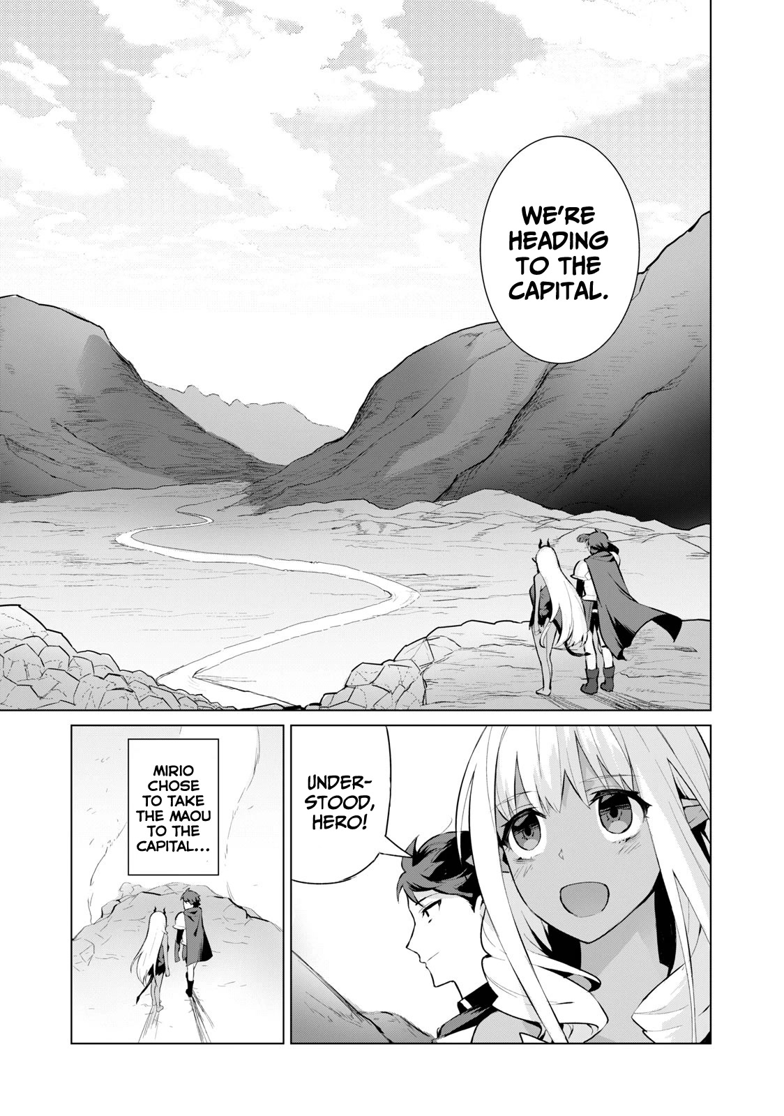 A Story About a Hero Exterminating a Dragon-Class Beautiful Girl Demon Queen, Who Has Very Low Self-Esteem, With Love! Chapter 3 page 12 - Chapter 3