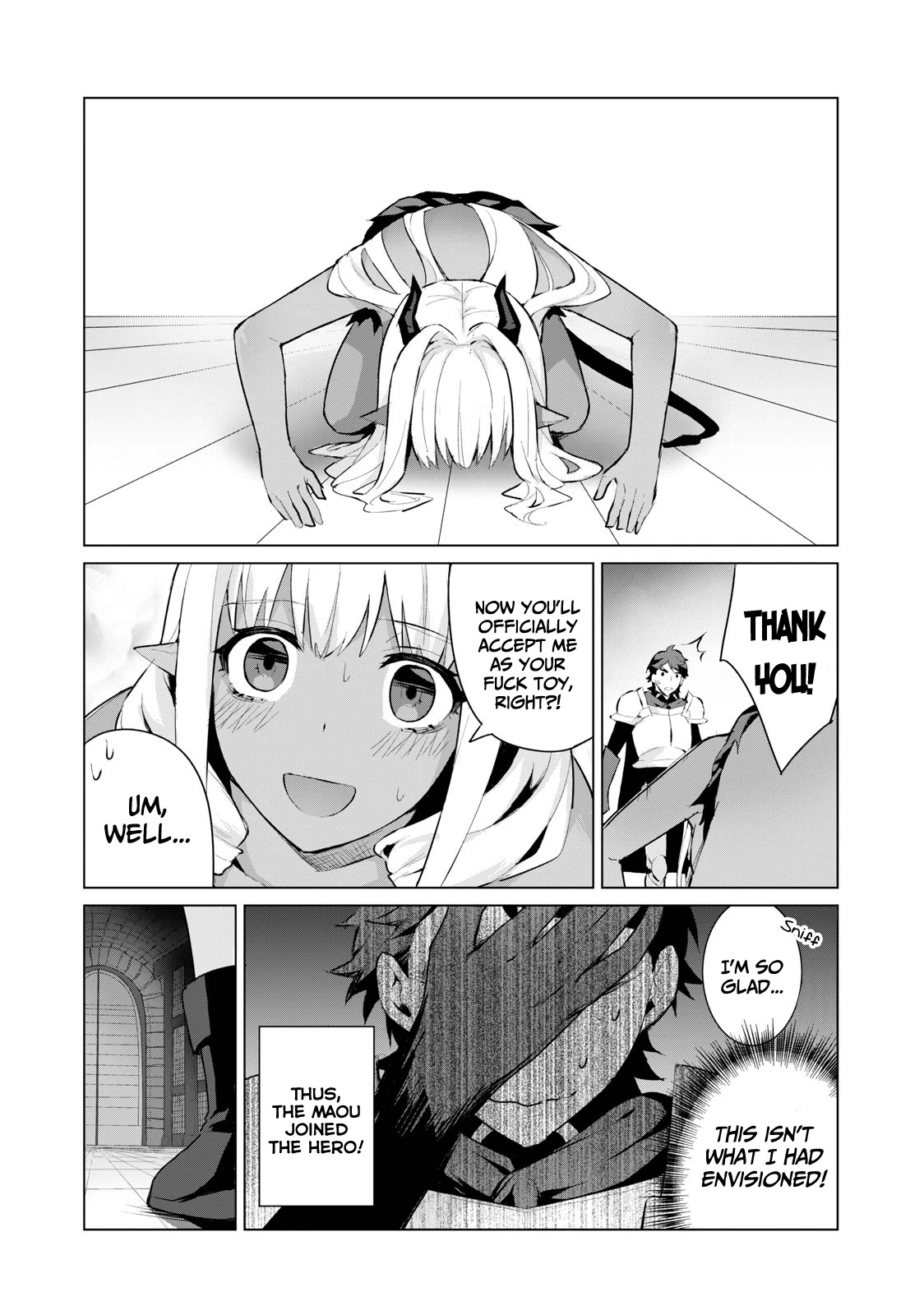 A Story About a Hero Exterminating a Dragon-Class Beautiful Girl Demon Queen, Who Has Very Low Self-Esteem, With Love! Chapter 3 page 8 - Chapter 3
