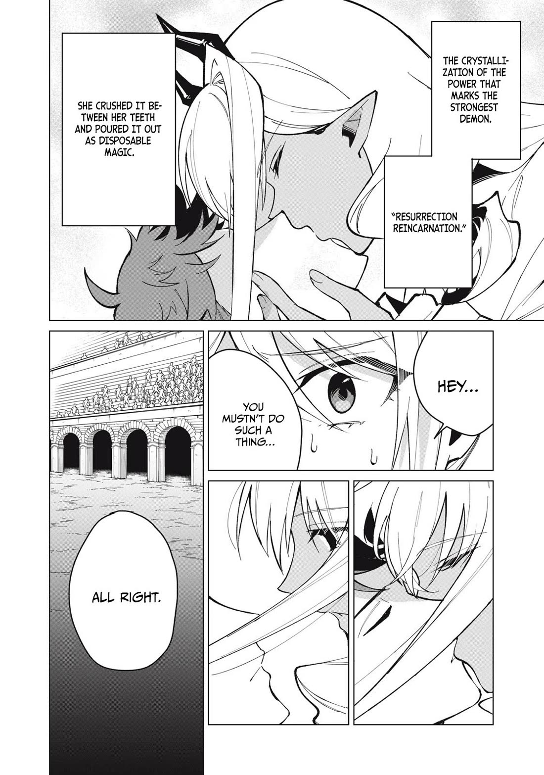 A Story About a Hero Exterminating a Dragon-Class Beautiful Girl Demon Queen, Who Has Very Low Self-Esteem, With Love! Chapter 32 page 5 - Chapter 32