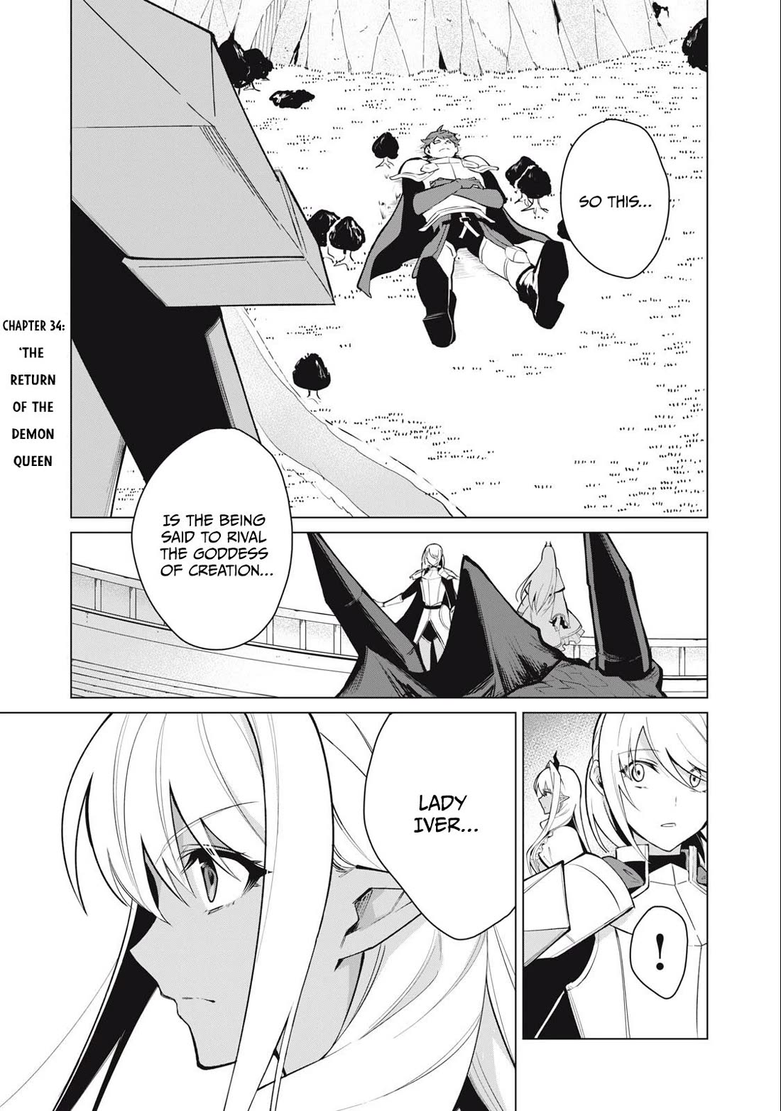 A Story About a Hero Exterminating a Dragon-Class Beautiful Girl Demon Queen, Who Has Very Low Self-Esteem, With Love! Chapter 34 page 2 - Chapter 34