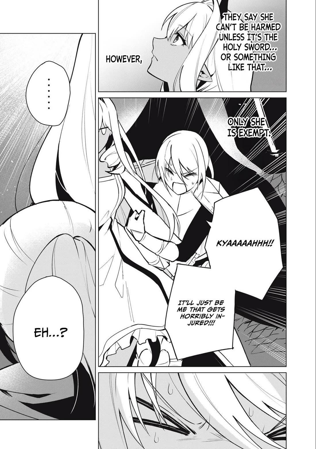 A Story About a Hero Exterminating a Dragon-Class Beautiful Girl Demon Queen, Who Has Very Low Self-Esteem, With Love! Chapter 35 page 10 - Chapter 35