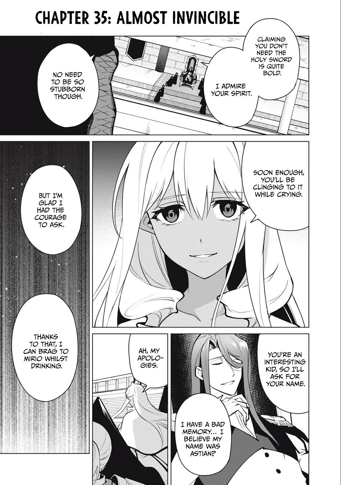 A Story About a Hero Exterminating a Dragon-Class Beautiful Girl Demon Queen, Who Has Very Low Self-Esteem, With Love! Chapter 35 page 2 - Chapter 35