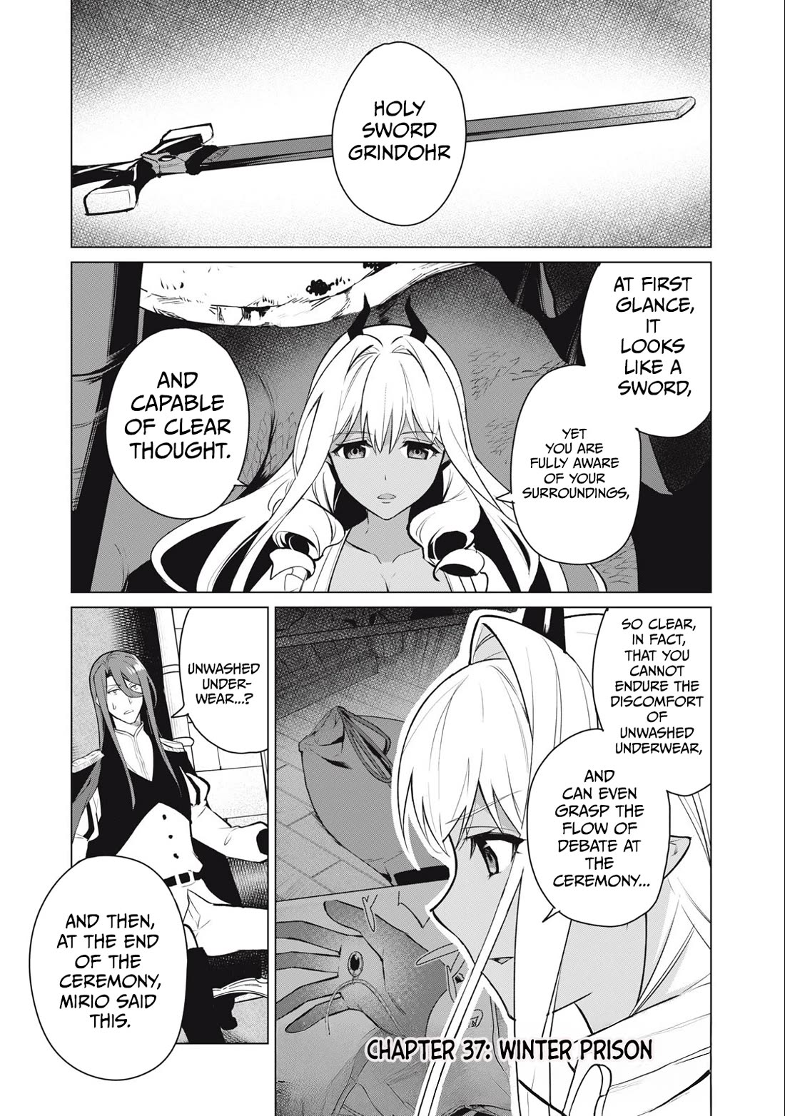 A Story About a Hero Exterminating a Dragon-Class Beautiful Girl Demon Queen, Who Has Very Low Self-Esteem, With Love! Chapter 37 page 2 - Chapter 37