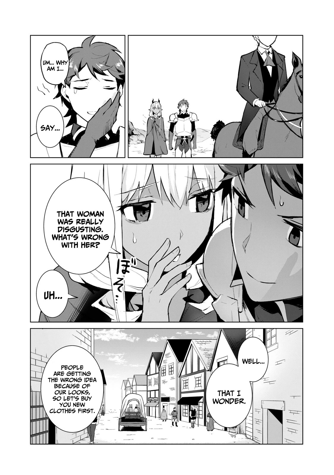 A Story About a Hero Exterminating a Dragon-Class Beautiful Girl Demon Queen, Who Has Very Low Self-Esteem, With Love! Chapter 4 page 9 - Chapter 4: Frenzy in Moyori