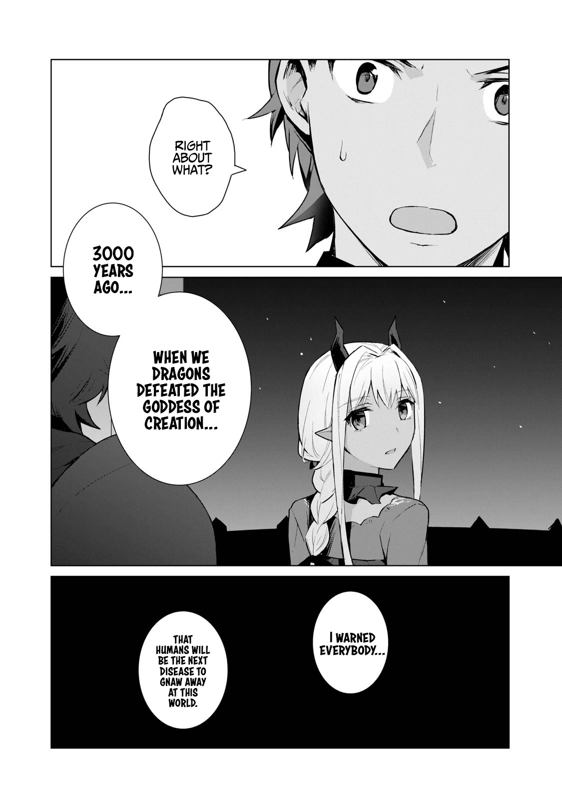 A Story About a Hero Exterminating a Dragon-Class Beautiful Girl Demon Queen, Who Has Very Low Self-Esteem, With Love! Chapter 5 page 15 - Chapter 5: Dragons, disease, magic