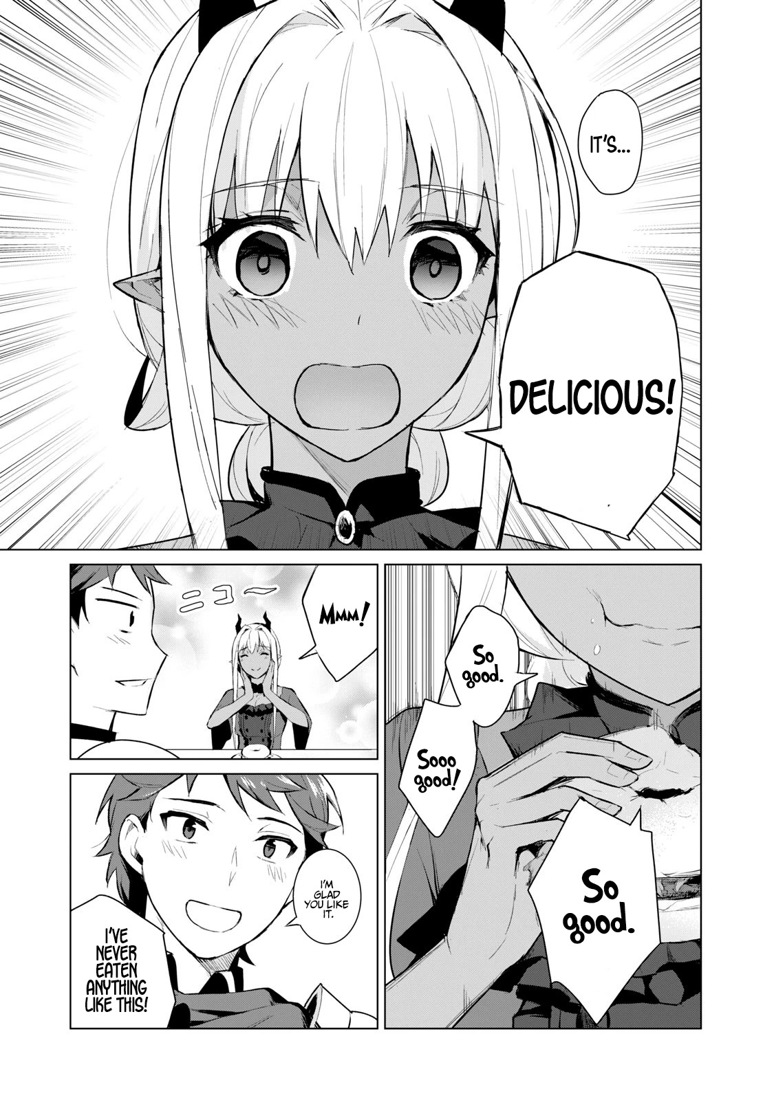 A Story About a Hero Exterminating a Dragon-Class Beautiful Girl Demon Queen, Who Has Very Low Self-Esteem, With Love! Chapter 5 page 8 - Chapter 5: Dragons, disease, magic