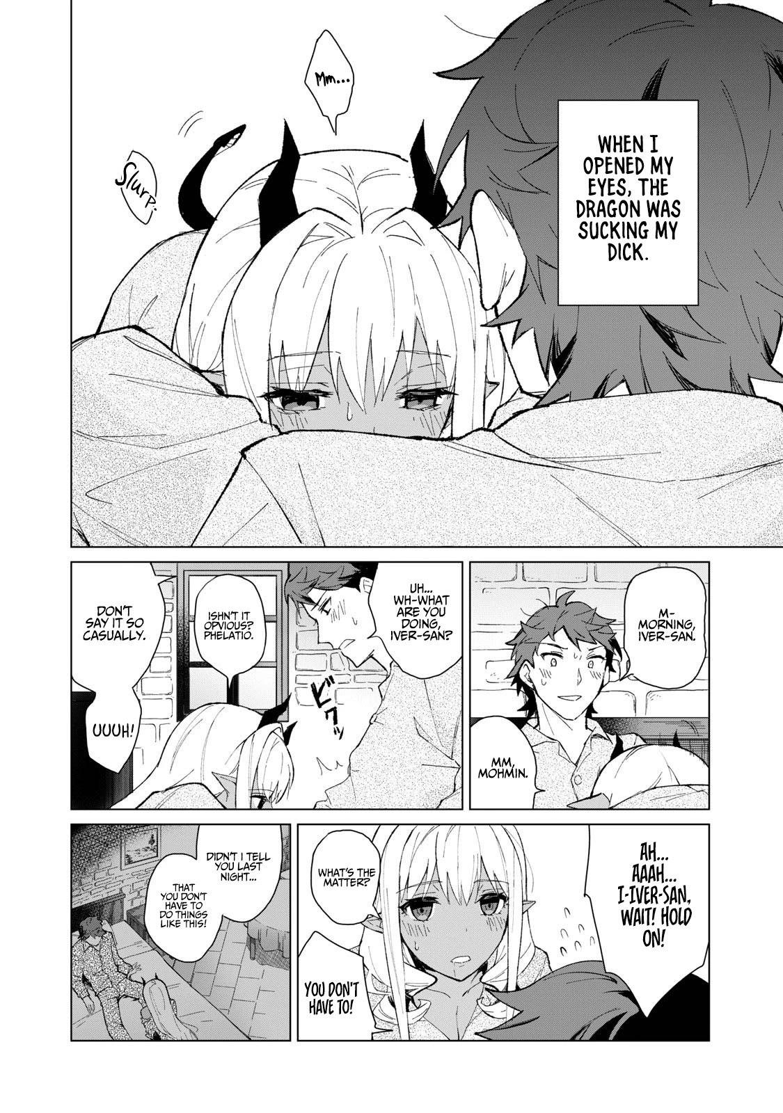 A Story About a Hero Exterminating a Dragon-Class Beautiful Girl Demon Queen, Who Has Very Low Self-Esteem, With Love! Chapter 6 page 13 - Chapter 6: Does a new hero dream of doing lewd things with a black dragon