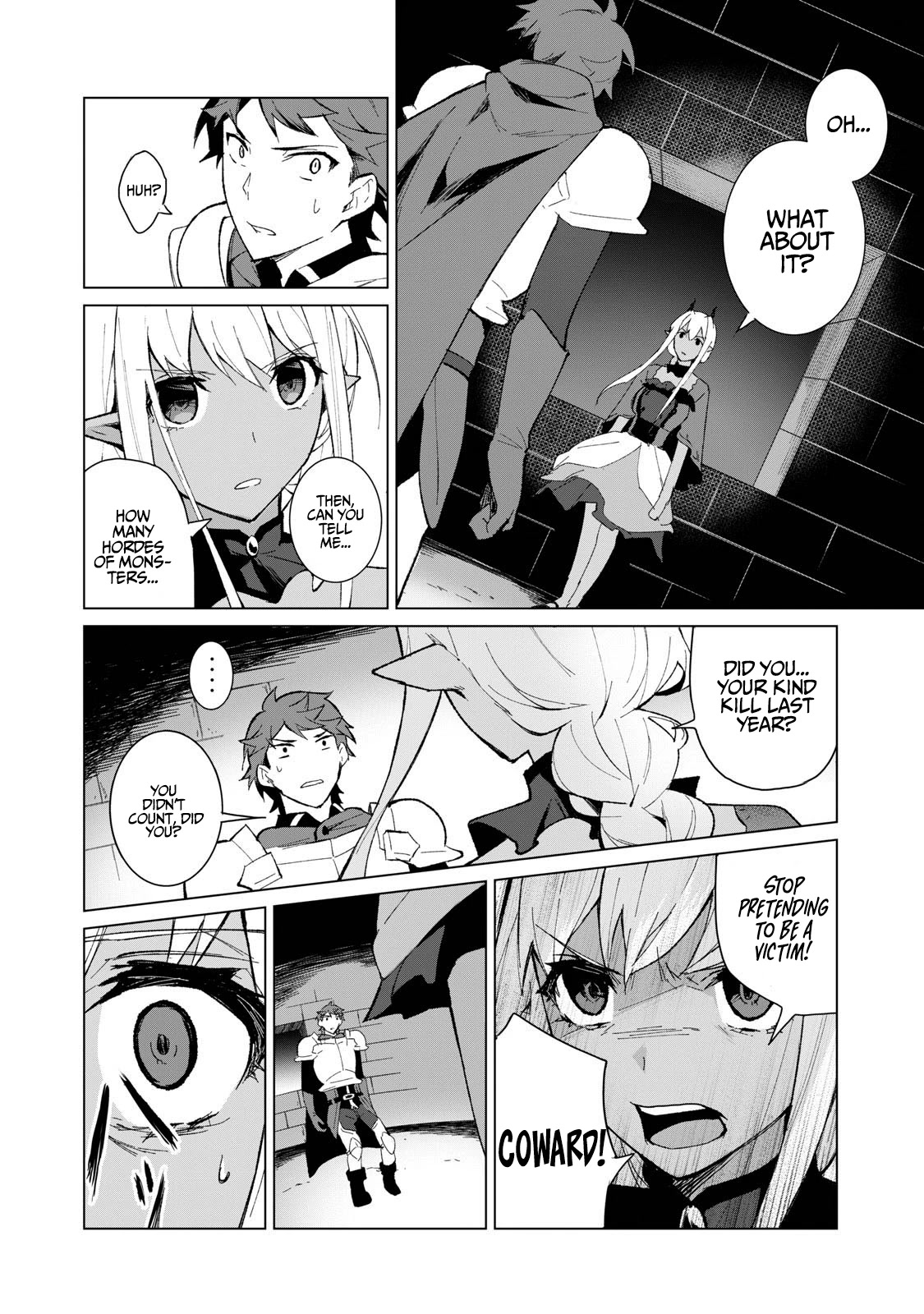 A Story About a Hero Exterminating a Dragon-Class Beautiful Girl Demon Queen, Who Has Very Low Self-Esteem, With Love! Chapter 6 page 3 - Chapter 6: Does a new hero dream of doing lewd things with a black dragon