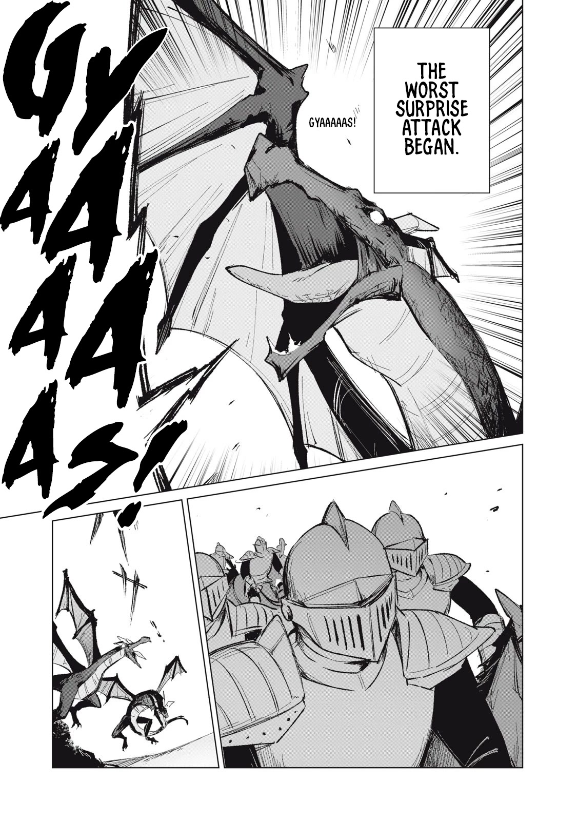 A Story About a Hero Exterminating a Dragon-Class Beautiful Girl Demon Queen, Who Has Very Low Self-Esteem, With Love! Chapter 8 page 8 - Chapter 8: Moyori vs. 16 Wyvern