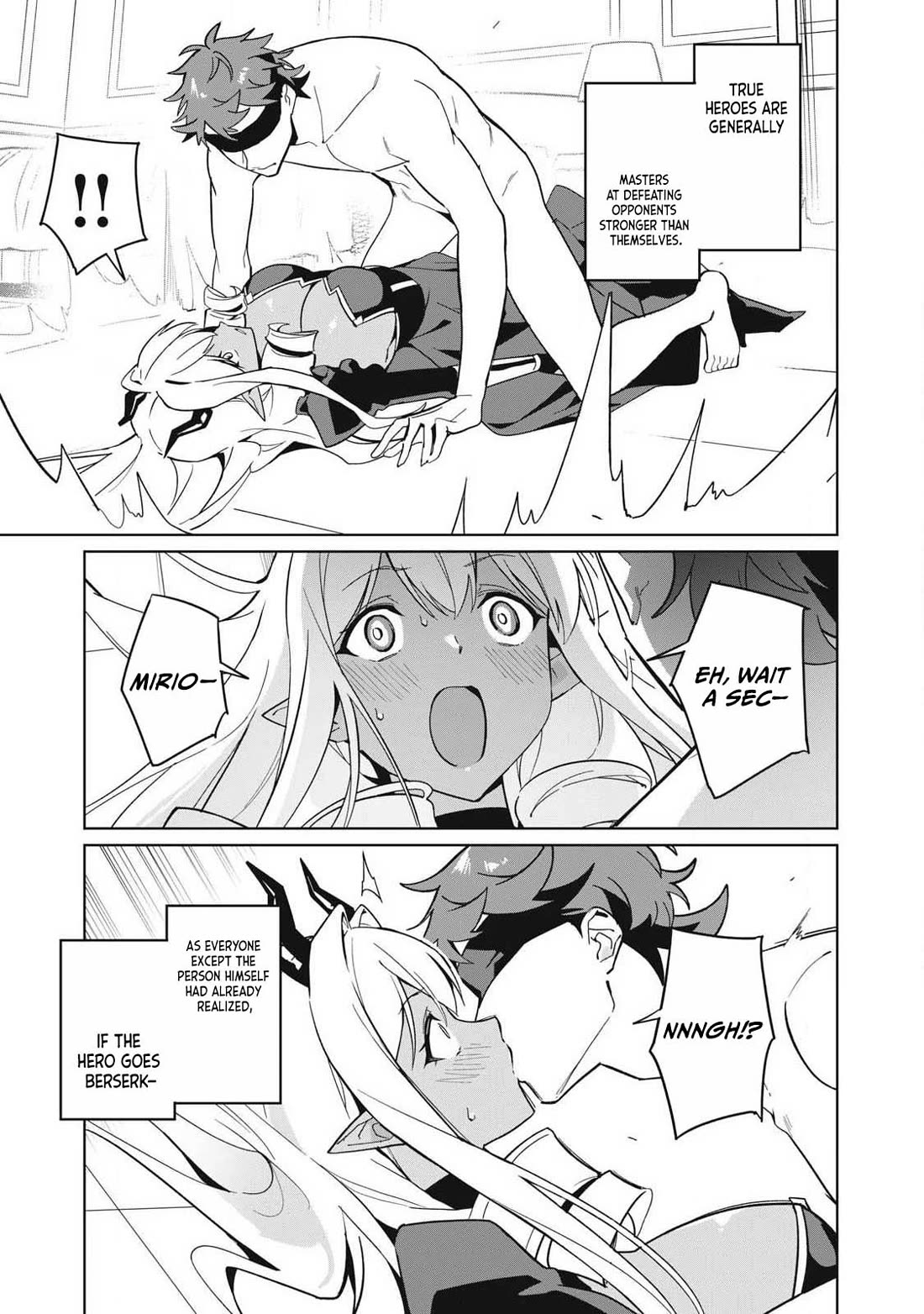 A Story About a Hero Exterminating a Dragon-Class Beautiful Girl Demon Queen, Who Has Very Low Self-Esteem, With Love! Chapter 85 page 12 - Chapter 85