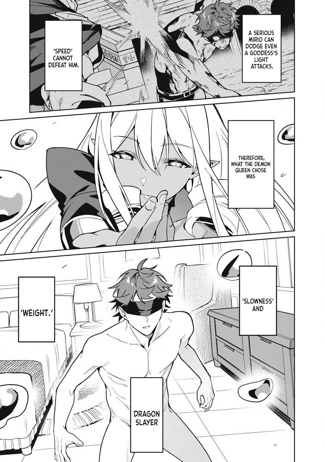 A Story About a Hero Exterminating a Dragon-Class Beautiful Girl Demon Queen, Who Has Very Low Self-Esteem, With Love! Chapter 85 page 4 - Chapter 85