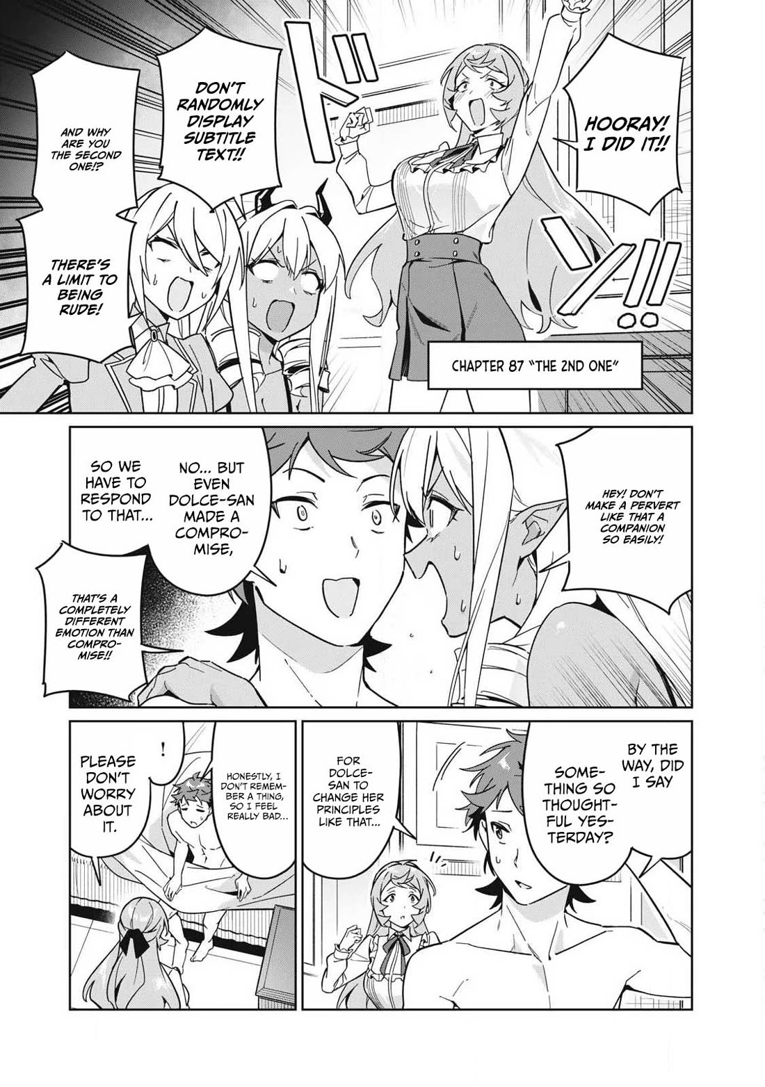 A Story About a Hero Exterminating a Dragon-Class Beautiful Girl Demon Queen, Who Has Very Low Self-Esteem, With Love! Chapter 87 page 8 - Chapter 87