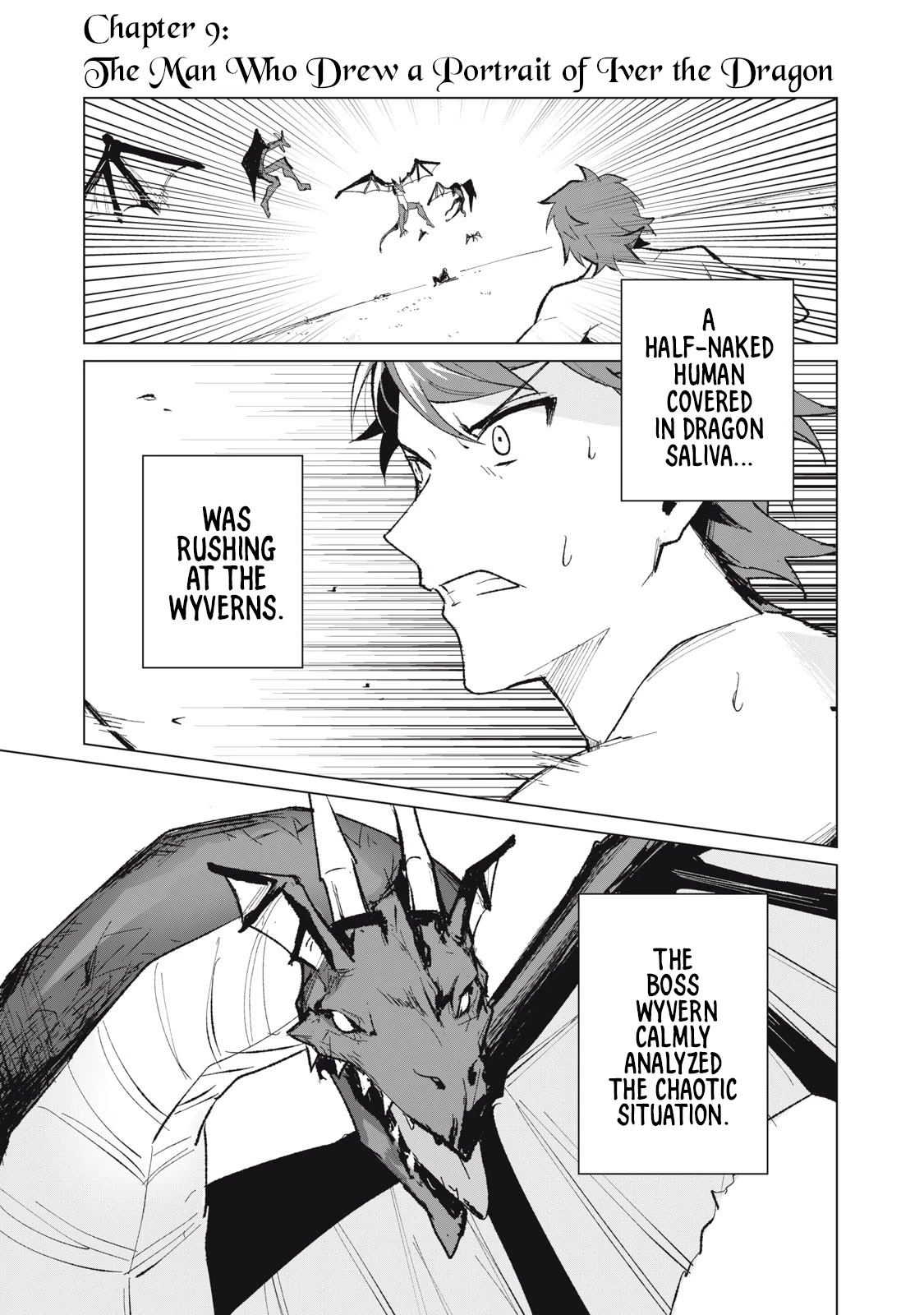 A Story About a Hero Exterminating a Dragon-Class Beautiful Girl Demon Queen, Who Has Very Low Self-Esteem, With Love! Chapter 9 page 2 - Chapter 9: The man who drew a portrait of Iver the dragon