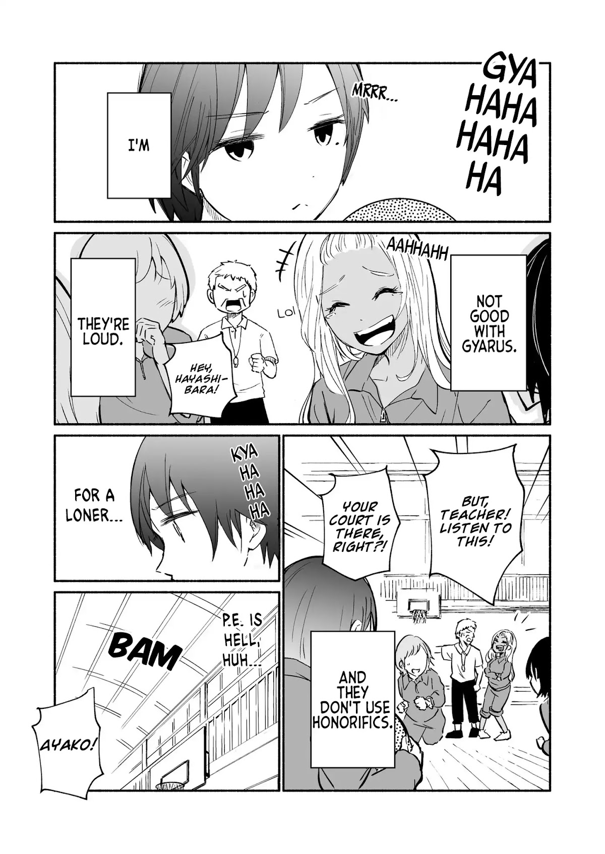 A Story About a Lone Girl Who’s Not Good with Gyarus Chapter 2 page 1 - Chapter 2