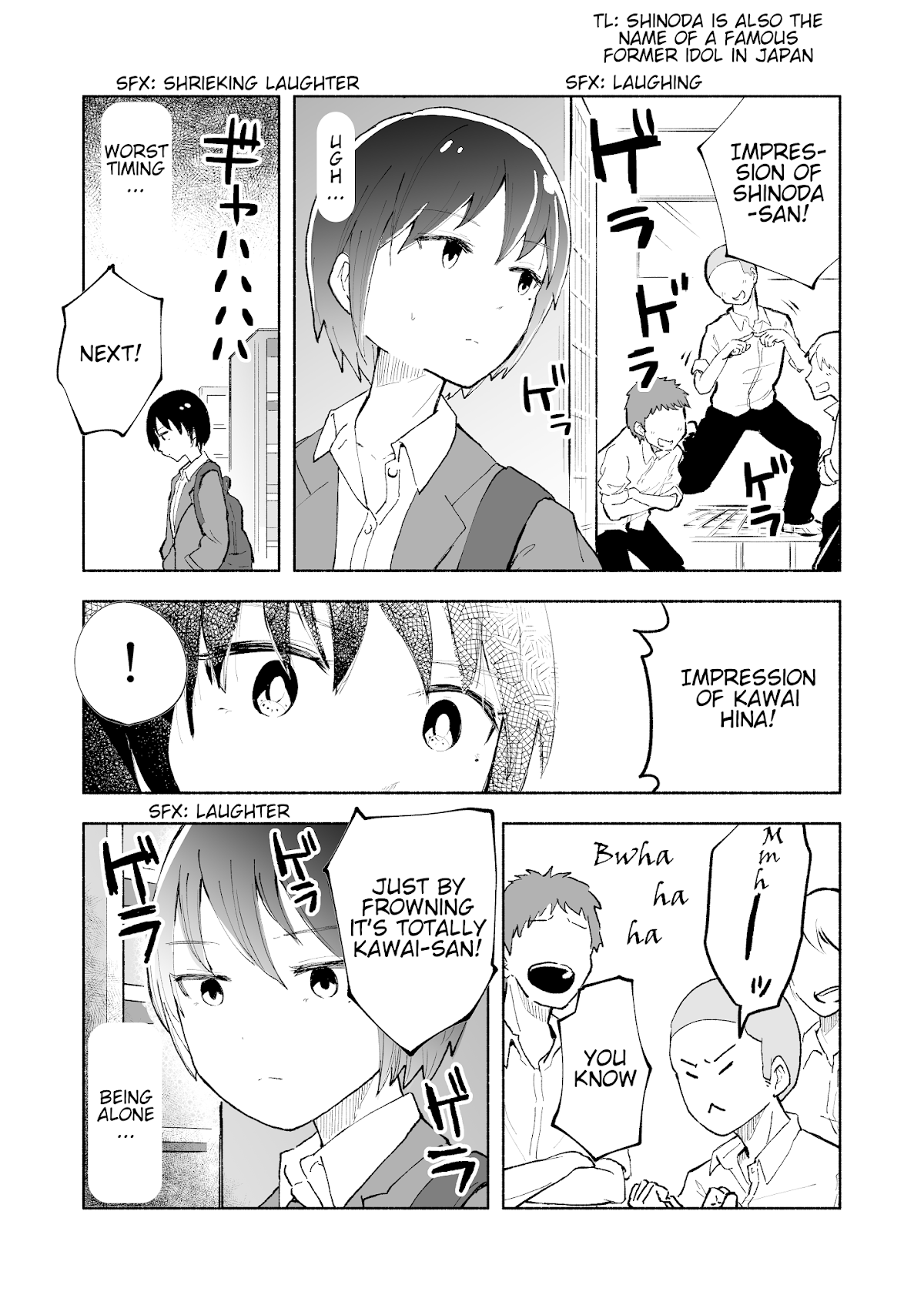A Story About a Lone Girl Who’s Not Good with Gyarus Chapter 3 page 2 - Chapter 3