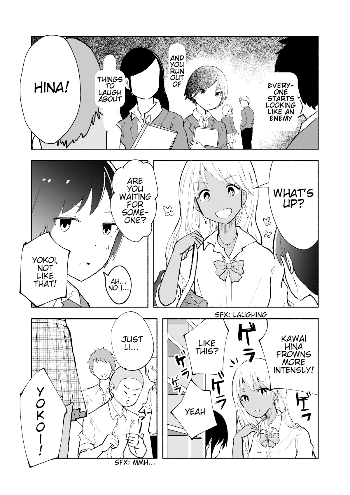 A Story About a Lone Girl Who’s Not Good with Gyarus Chapter 3 page 3 - Chapter 3