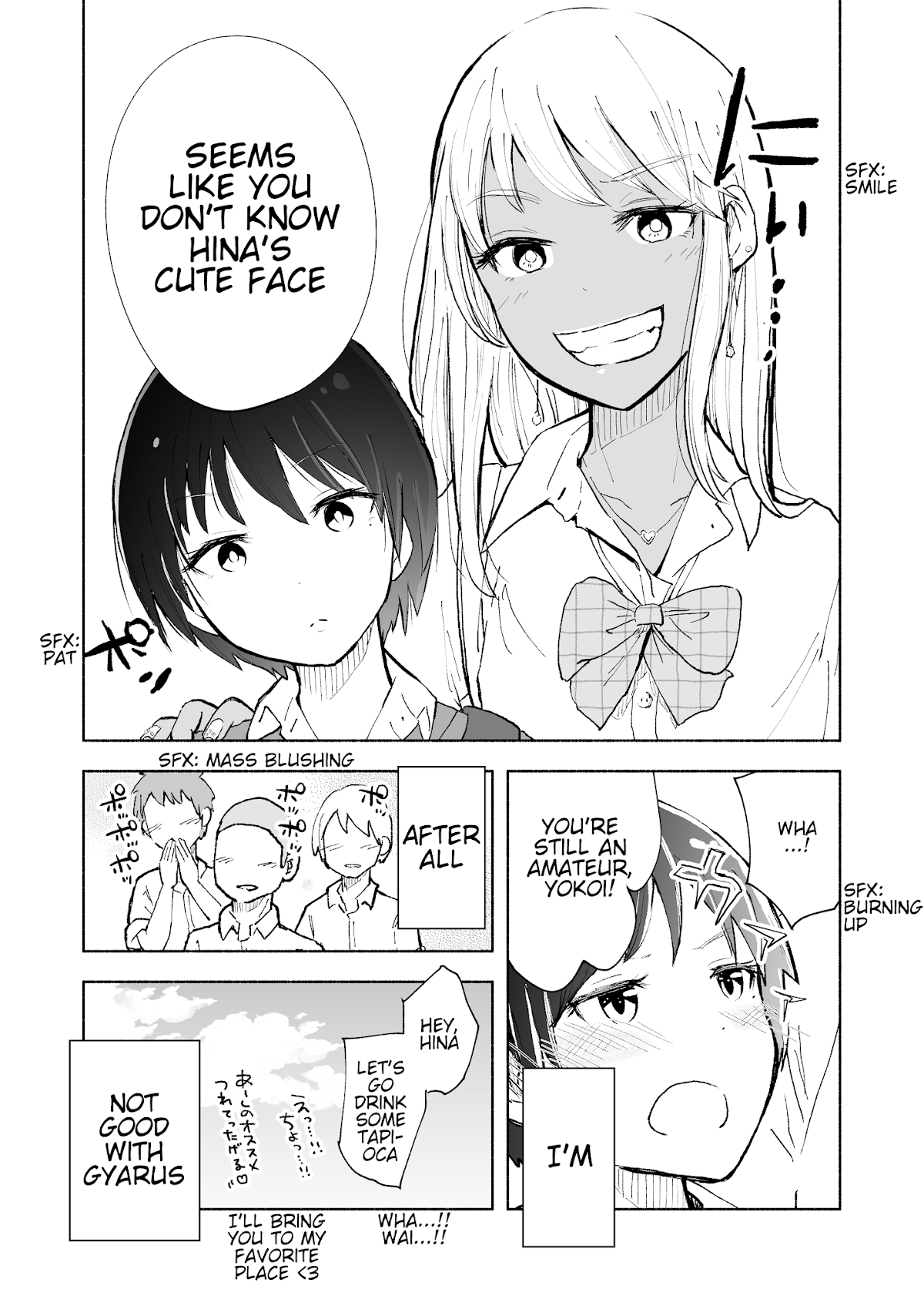 A Story About a Lone Girl Who’s Not Good with Gyarus Chapter 3 page 4 - Chapter 3