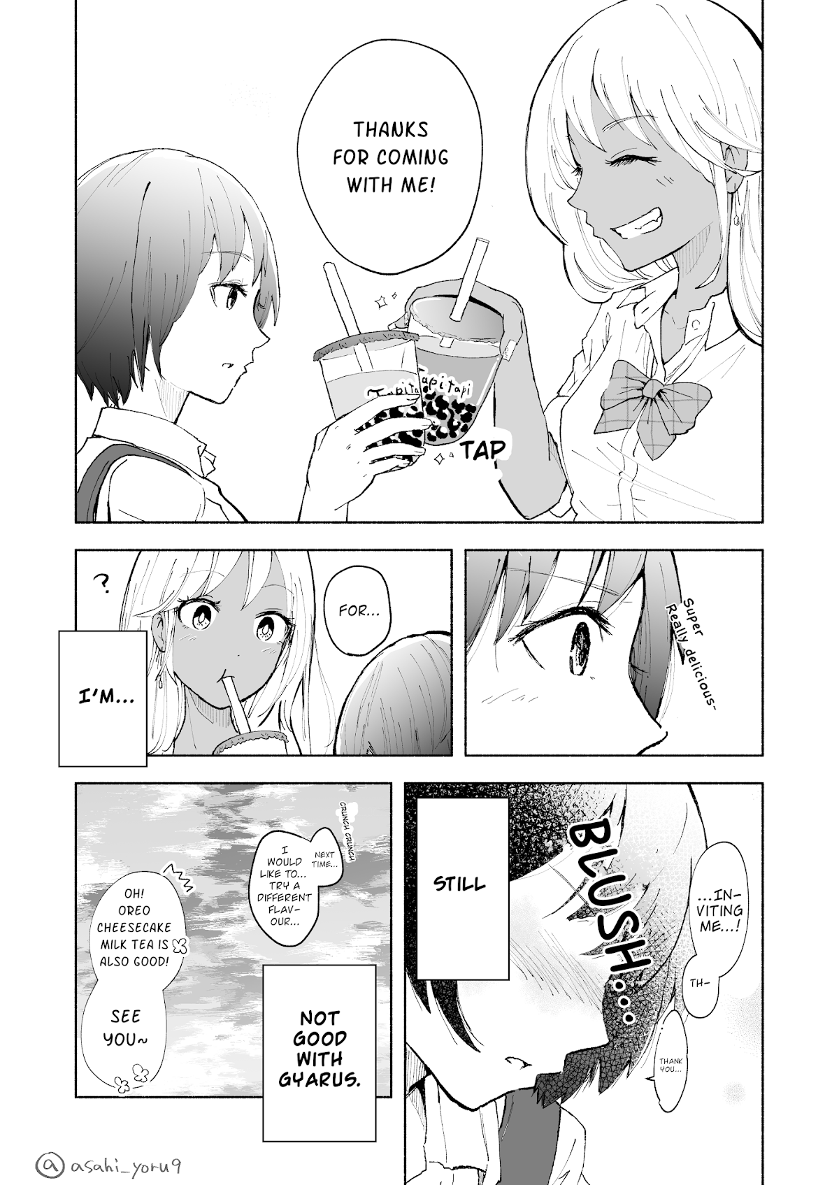 A Story About a Lone Girl Who’s Not Good with Gyarus Chapter 4 page 4 - Chapter 4