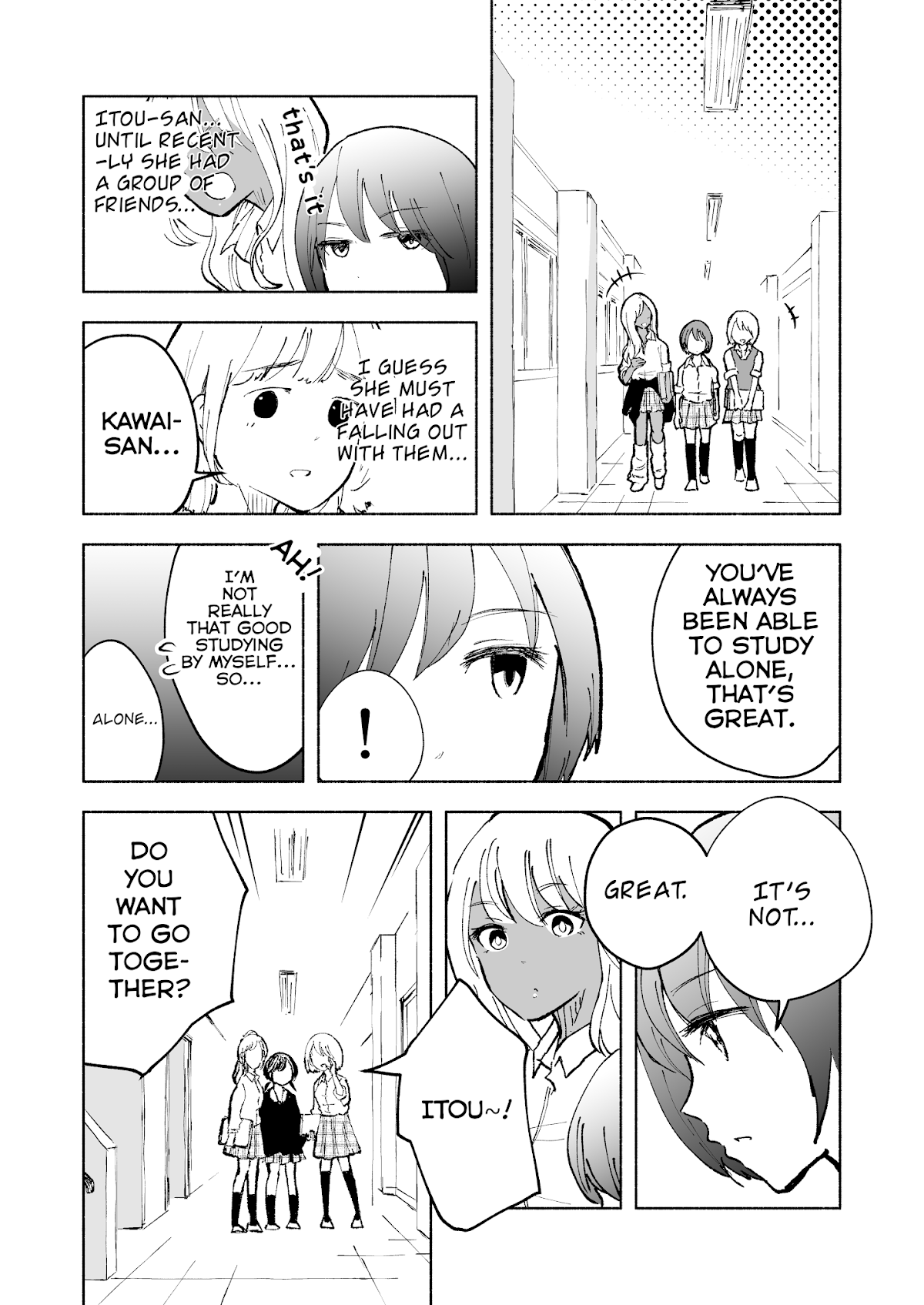 A Story About a Lone Girl Who’s Not Good with Gyarus Chapter 7 page 2 - Chapter 7