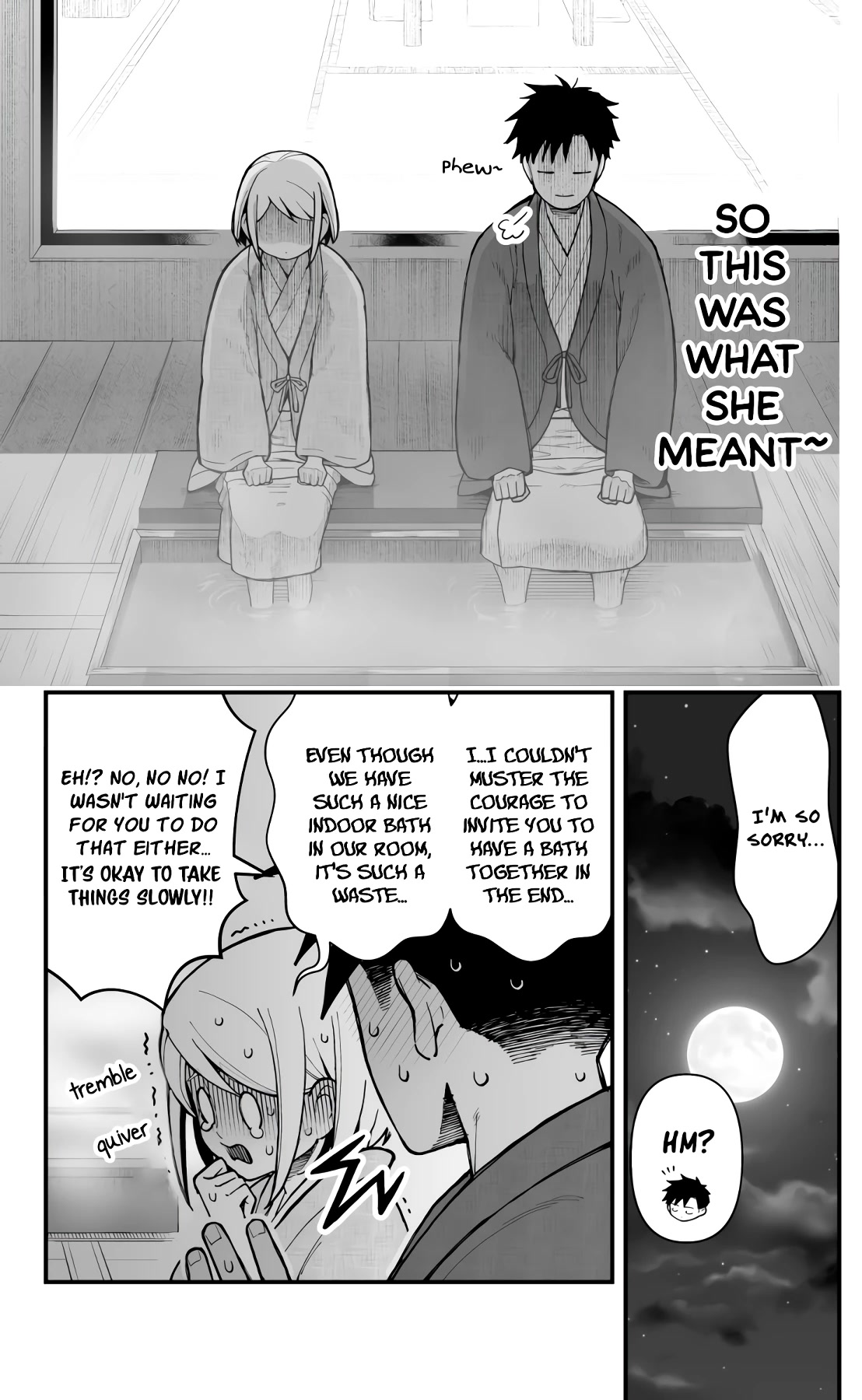 A Story About a Man and a Woman and When They Sleep Together, Money Appears Out of Nowhere - Extra Chapter 7 page 10 - Chapter 7: Hot spring tour