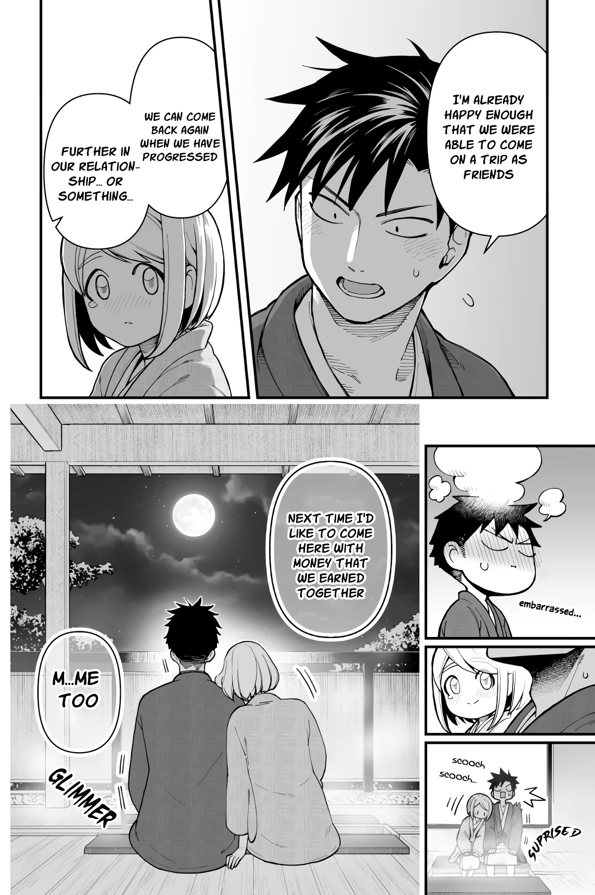 A Story About a Man and a Woman and When They Sleep Together, Money Appears Out of Nowhere - Extra Chapter 7 page 11 - Chapter 7: Hot spring tour